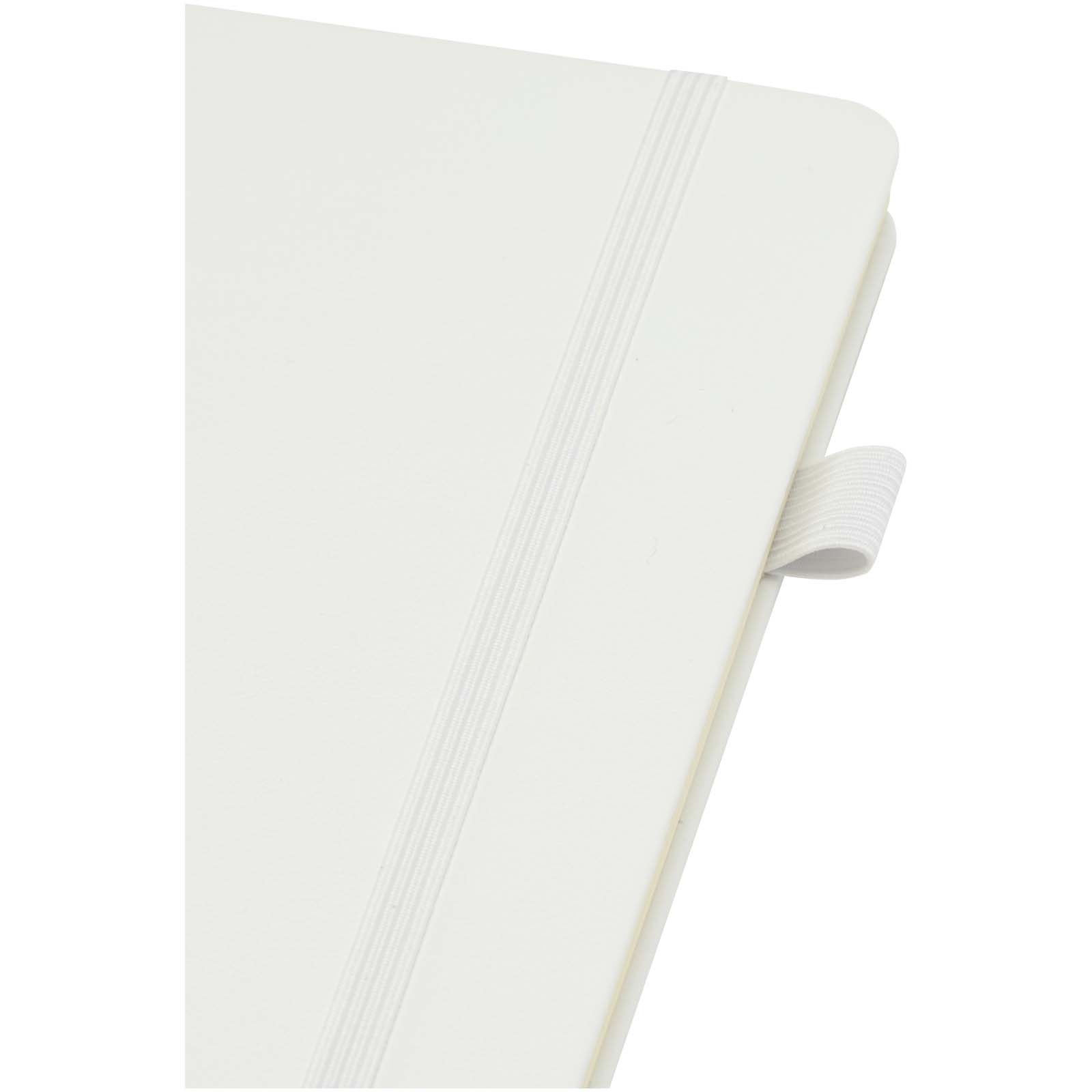 Liss A5 Hardcover Notizbuch aus recyceltem Kunststoff weiss