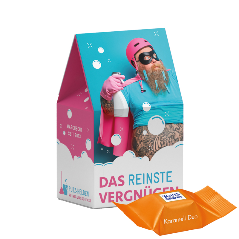 Standbodenbox, Ritter SPORT Schokowürfel Mousse au Chocolate