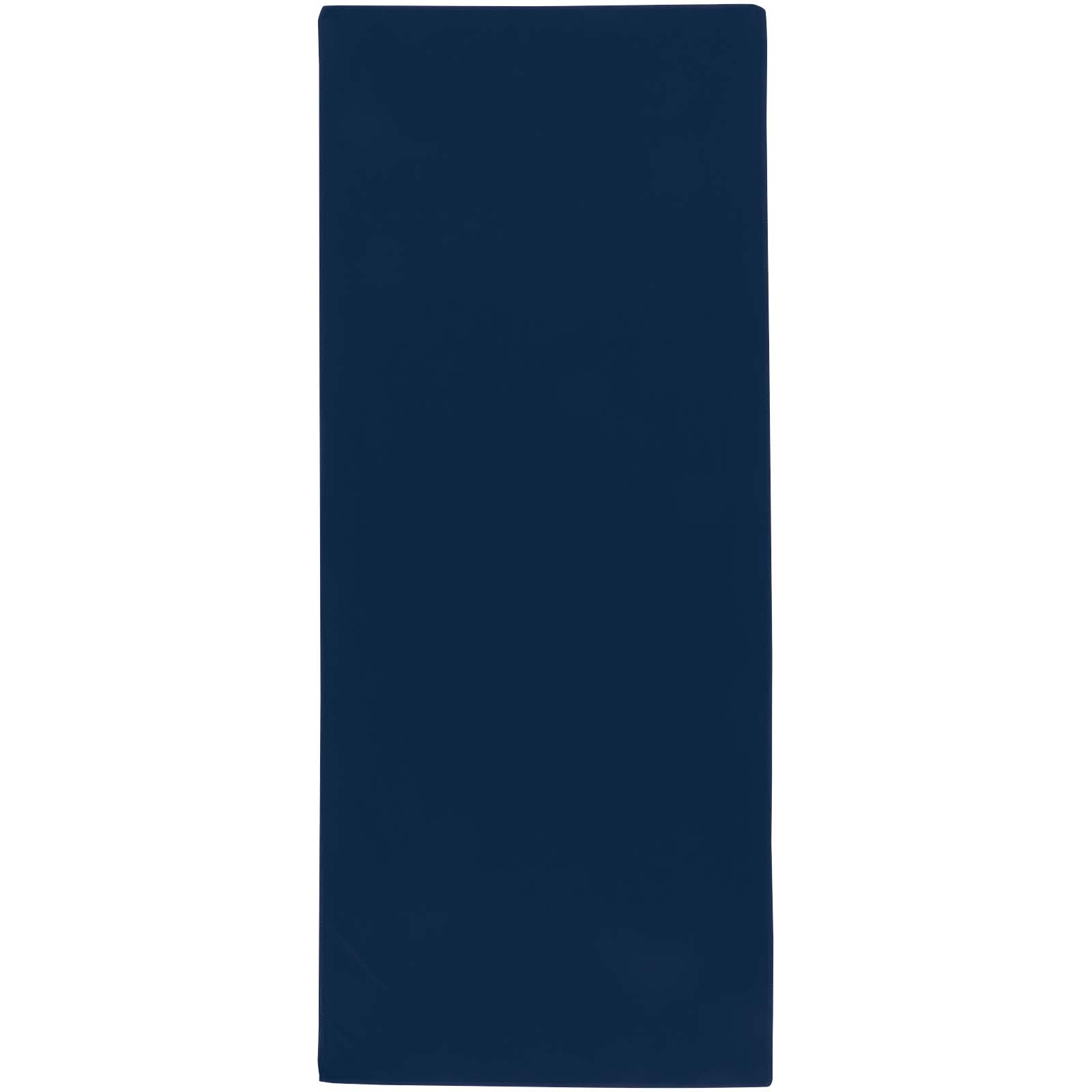Lucas RPET Sporthandtuch 30 × 80 cm navy