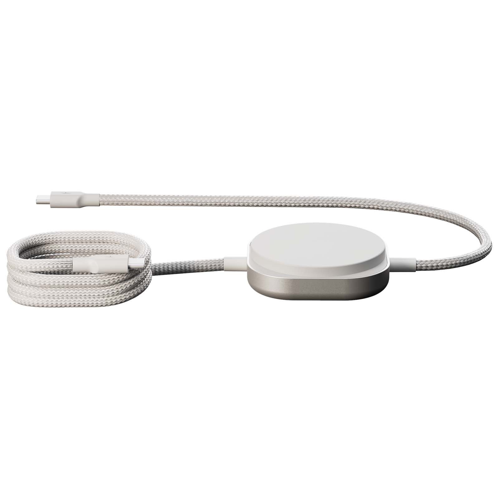 Zens Pro 2 140 W, USB-C, 2 in 1 Ladekabel weiss