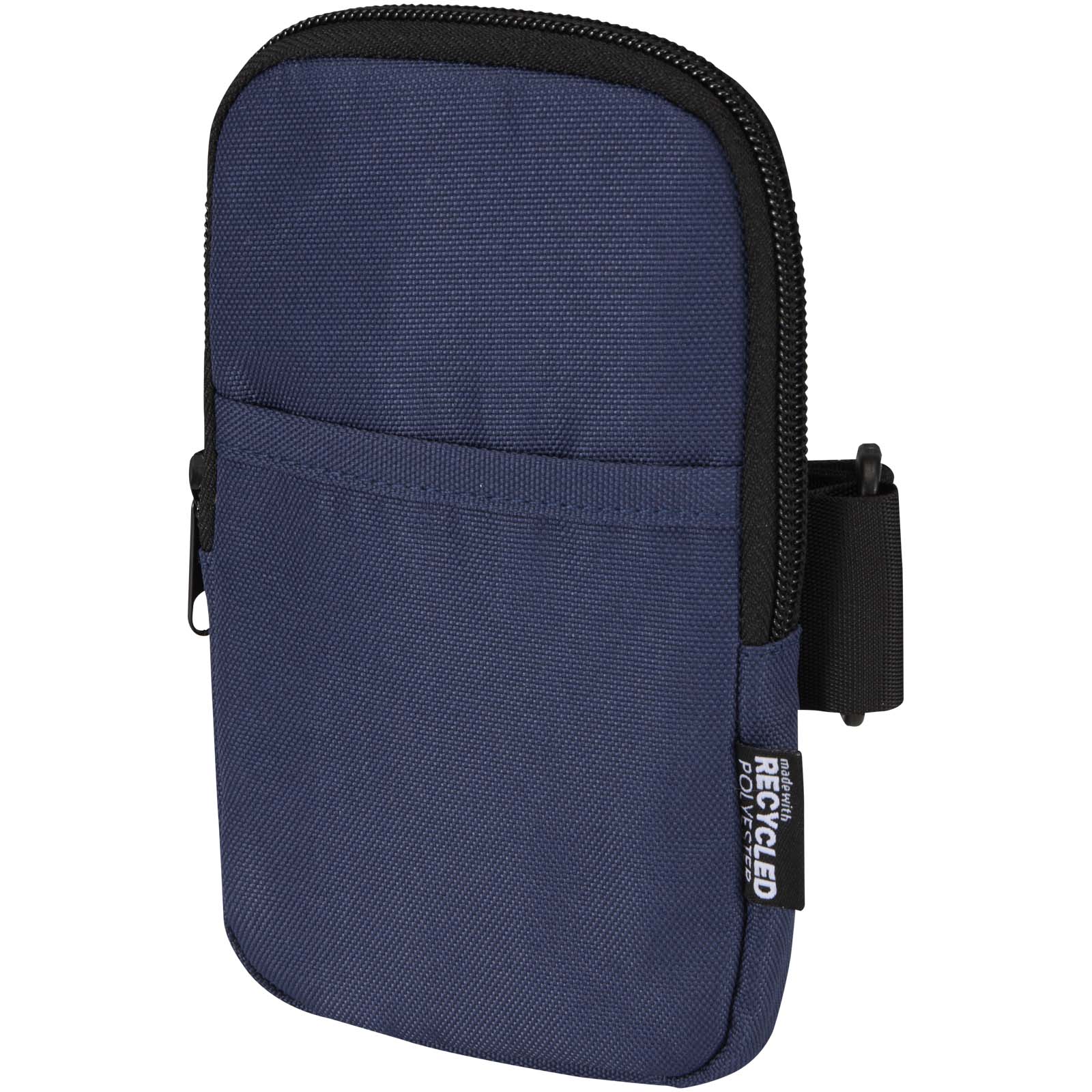 Byron Flaschentasche aus GRS Recyclingmaterial navy