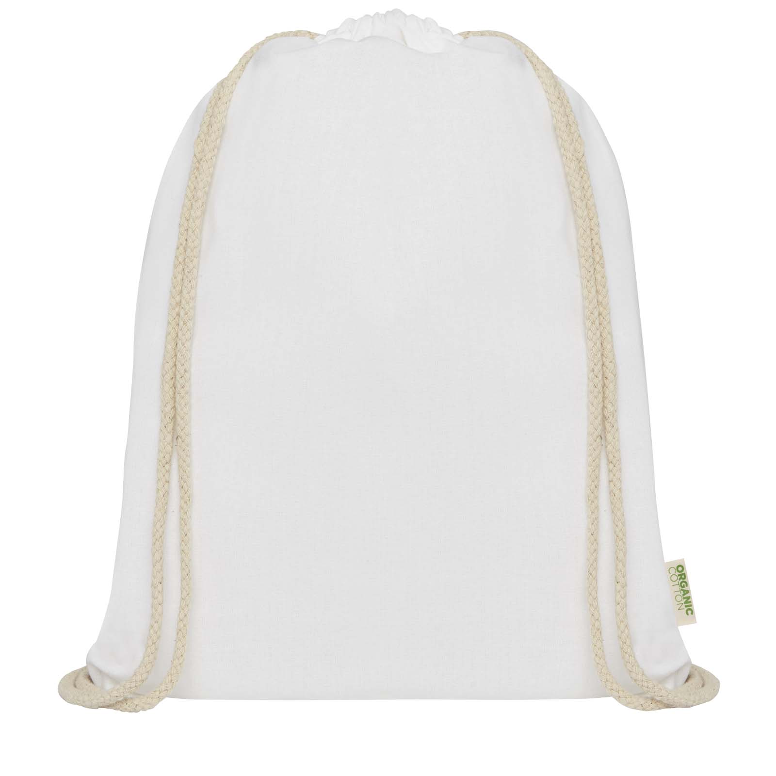 Odisha 140 g/m² OCS Bio-Sportbeutel 5L weiss