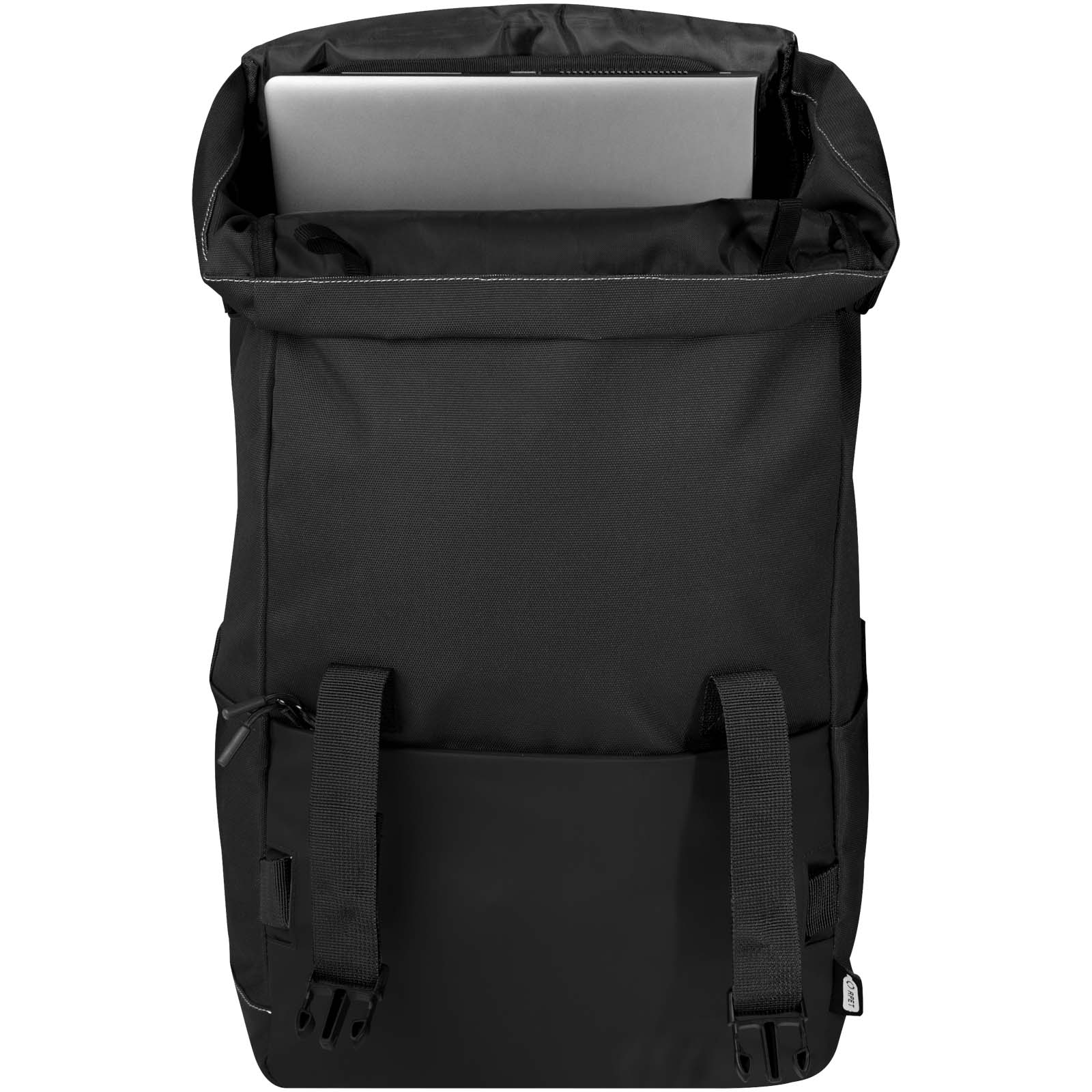 Roam GRS recycelter modularer Rucksack schwarz