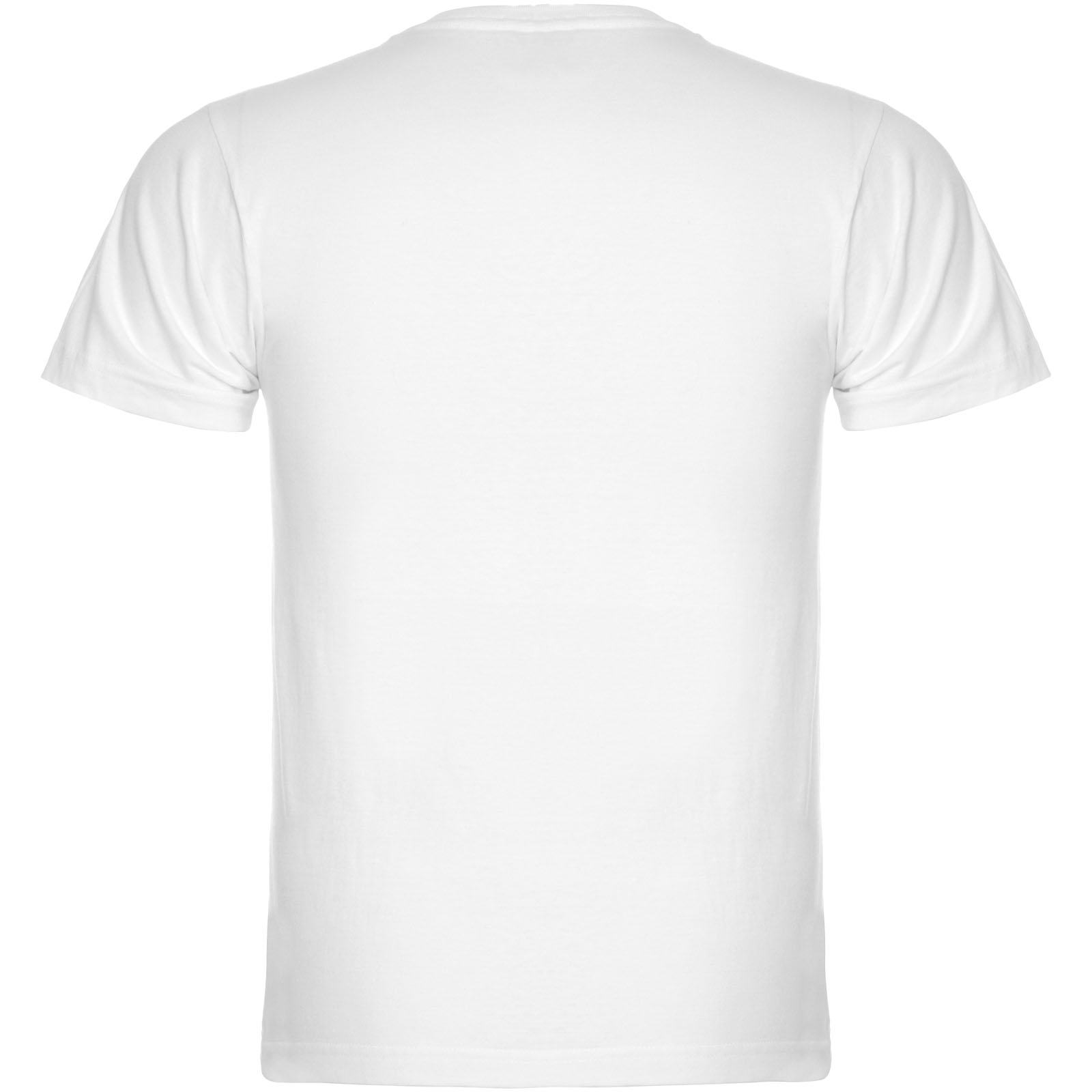 Samoyedo 155 g/m² T-Shirt mit V-Ausschnitt für Herren weiss