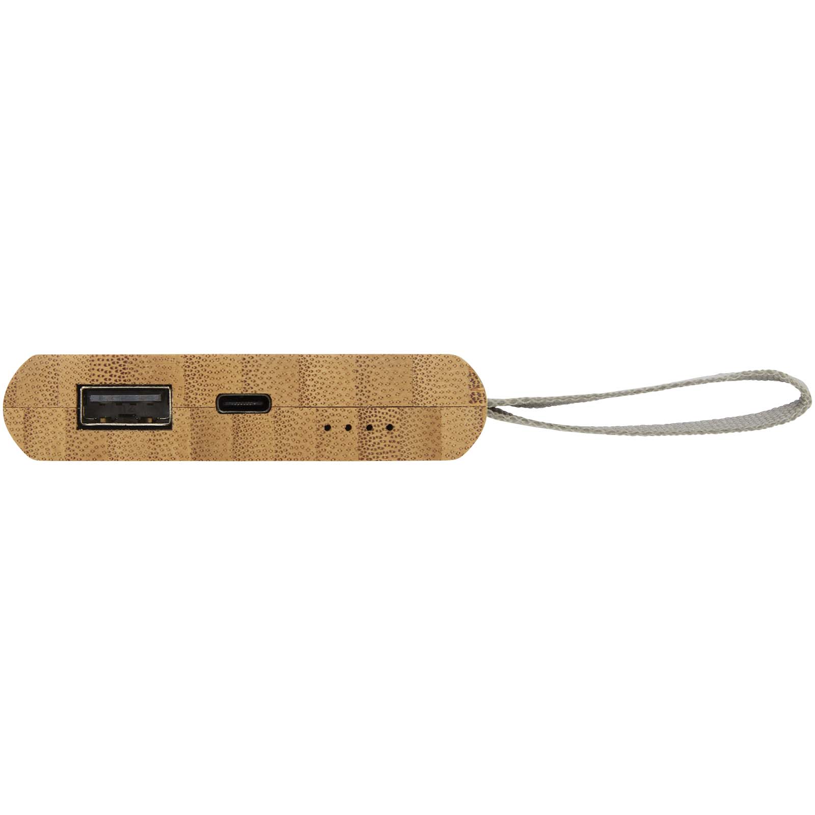 Tulda 5000 mAh Powerbank aus Bambus natur
