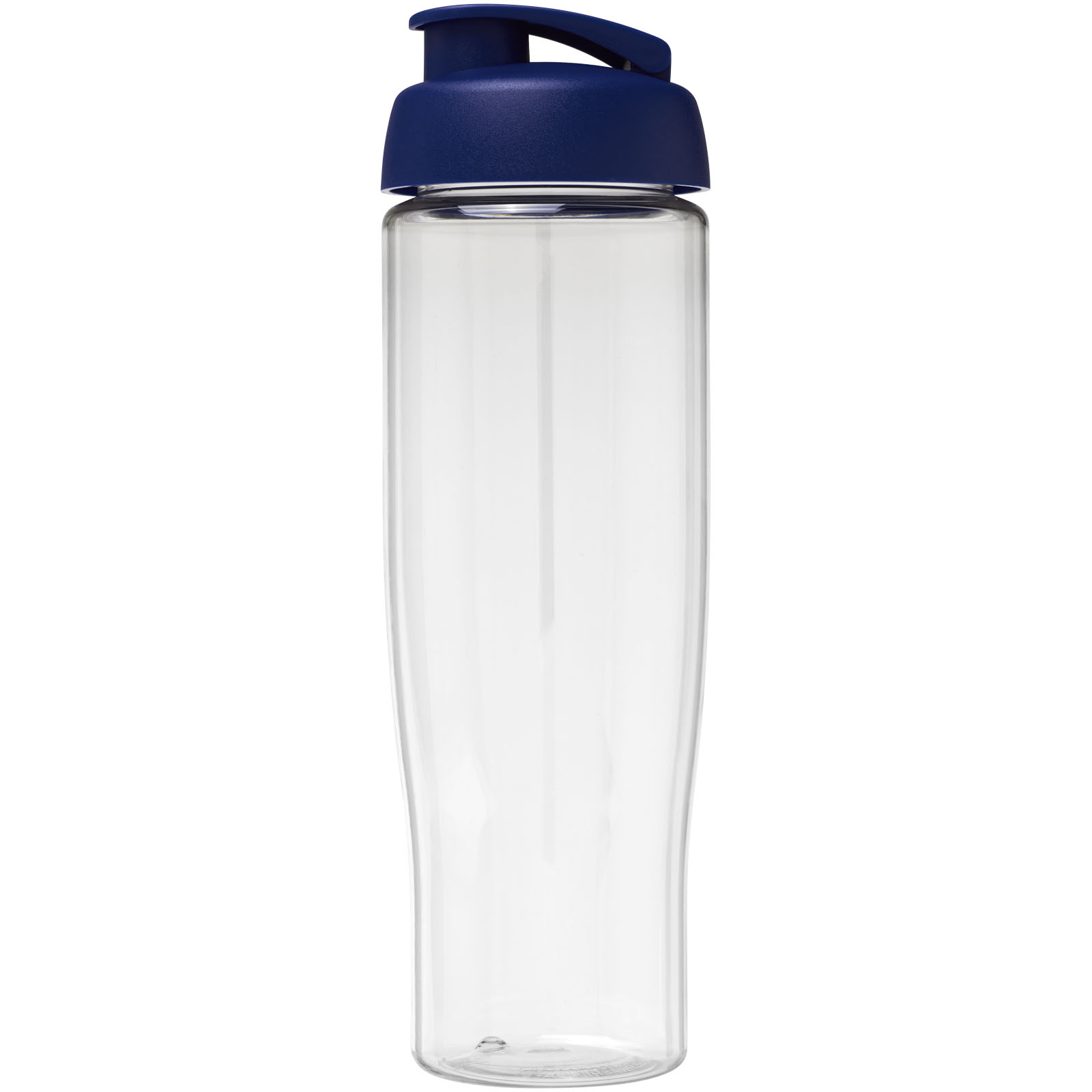 H2O Active® Tempo 700 ml Sportflasche mit Klappdeckel transparent, blau