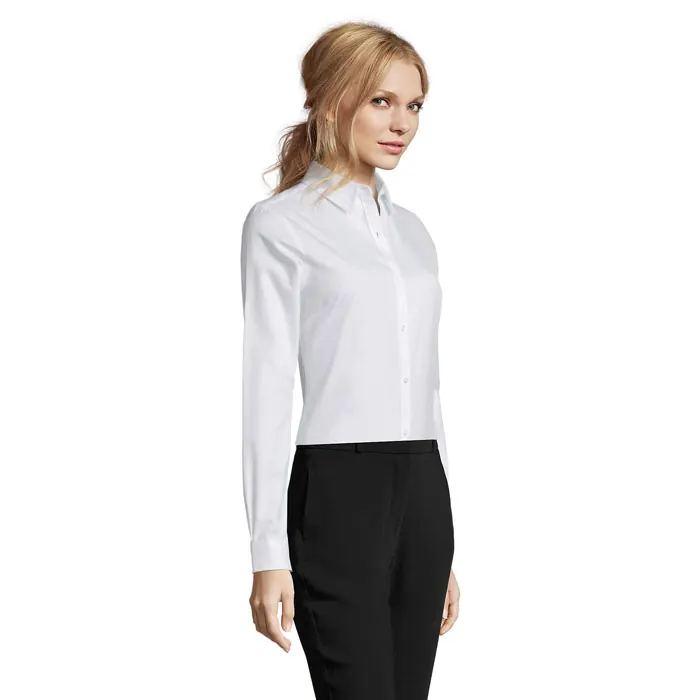 Damen-Bluse mit Fischgratmuster Brody