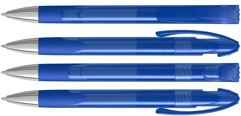 LOOK grip transparent SI Druckkugelschreiber