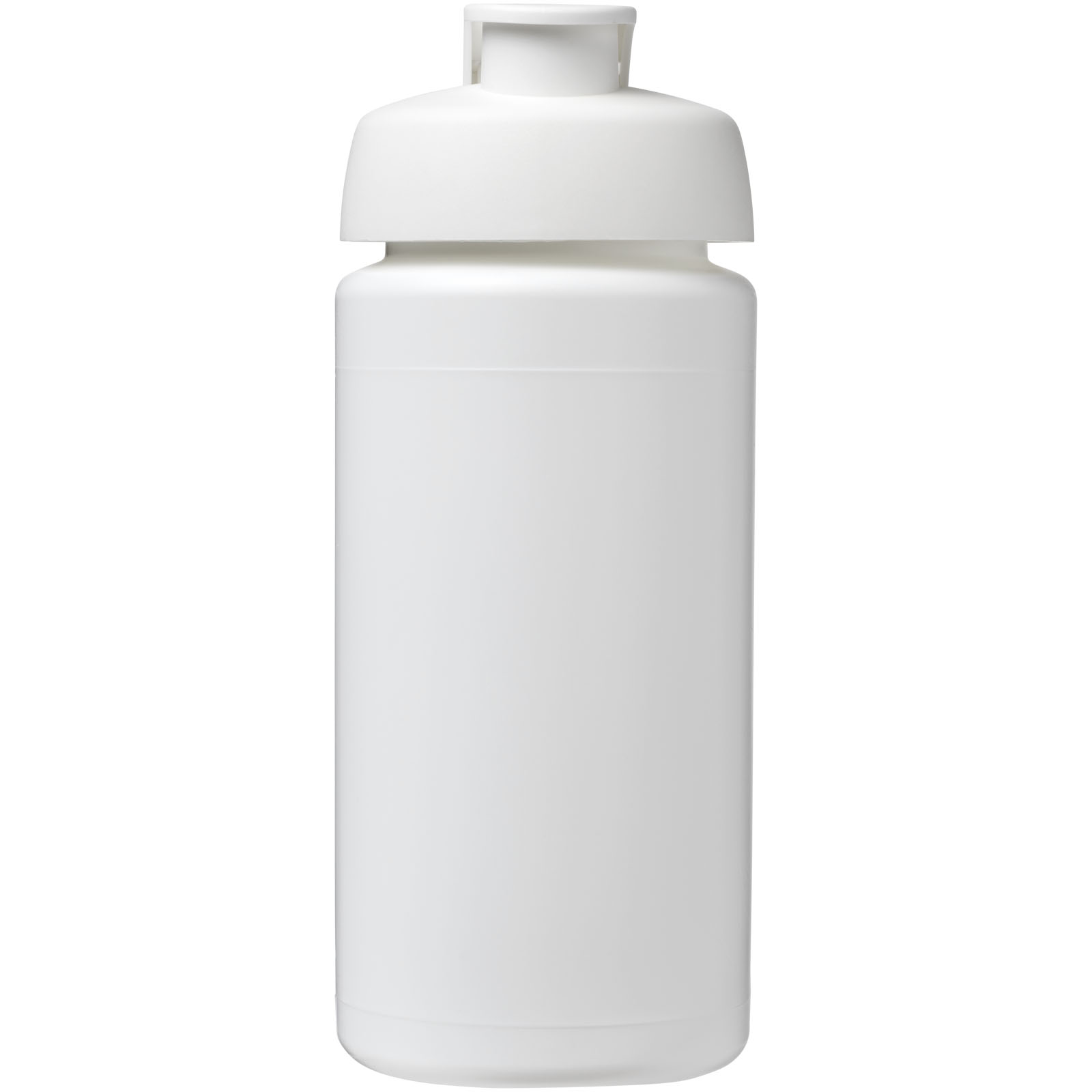 Baseline® Plus grip 500 ml Sportflasche mit Klappdeckel weiss