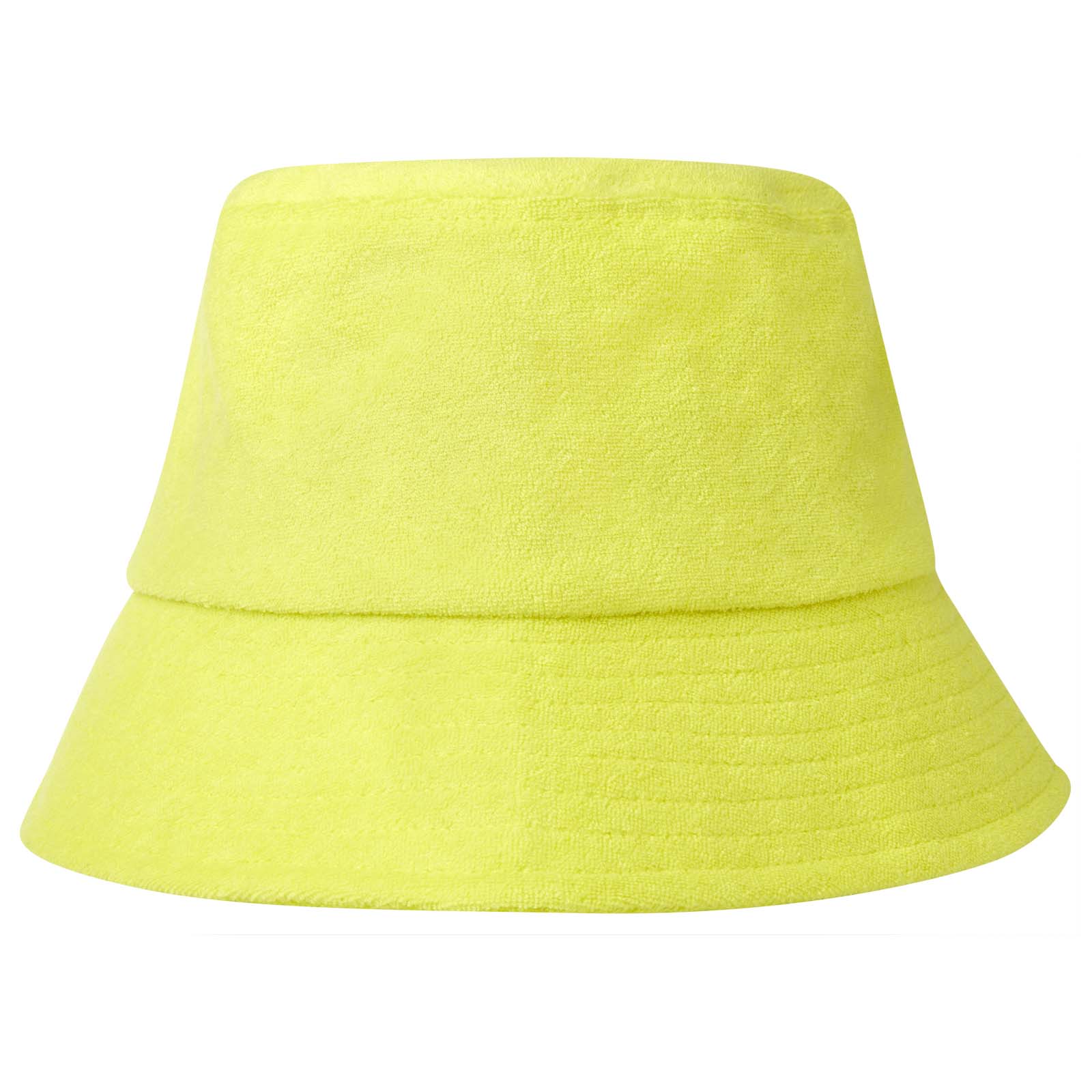 Melo 230 g/m² GRS-recycelter Sonnenhut aus Frottee limone