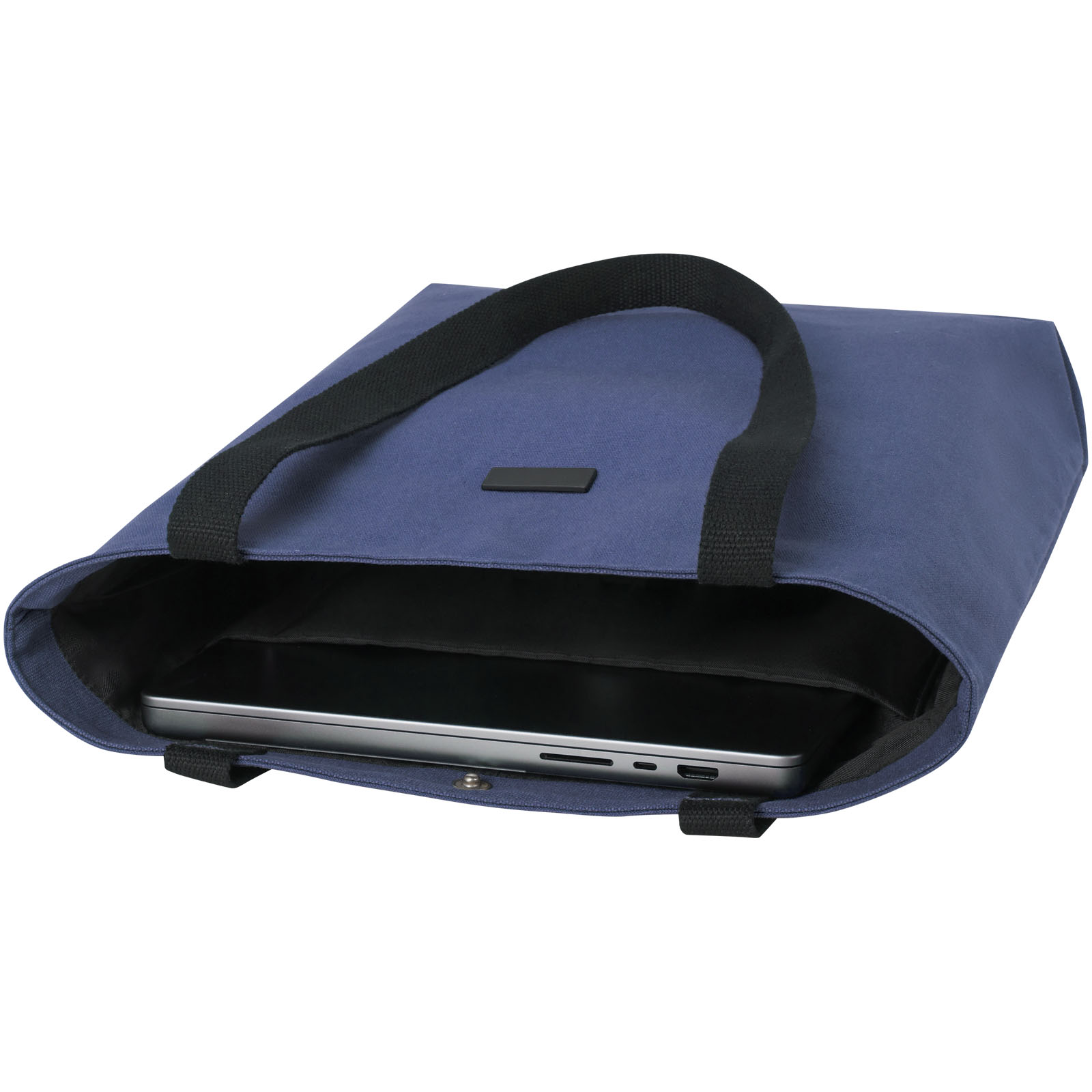Joey vielseitige Tragetasche aus GRS recyceltem Canvas 14 L navy
