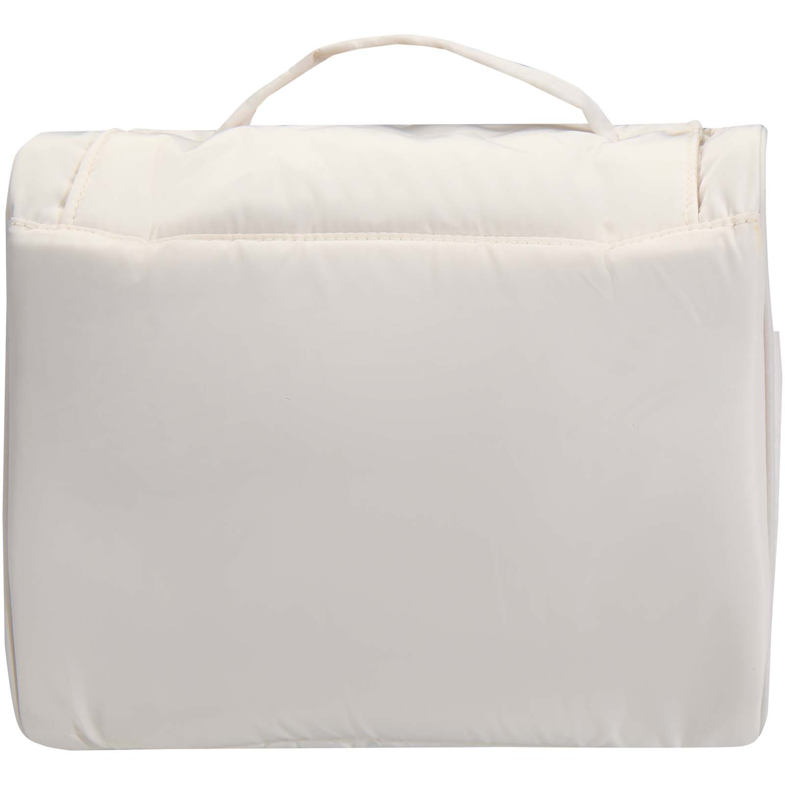 Puffer GRS recycelte aufhängbare Kulturtasche 8L sandstone