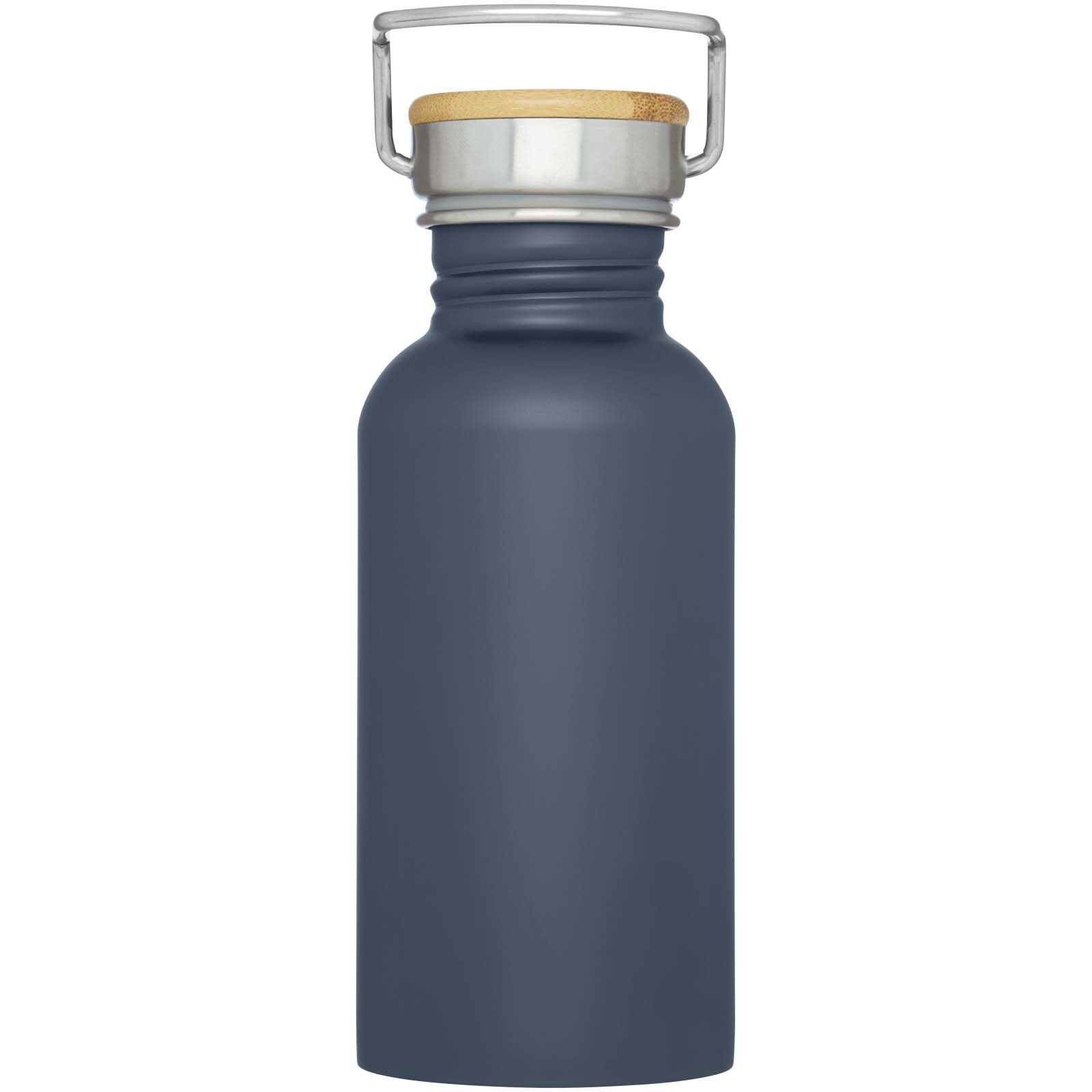 Thor 550 ml einwandige Trinkflasche aus recyceltem Edelstahl hale blau