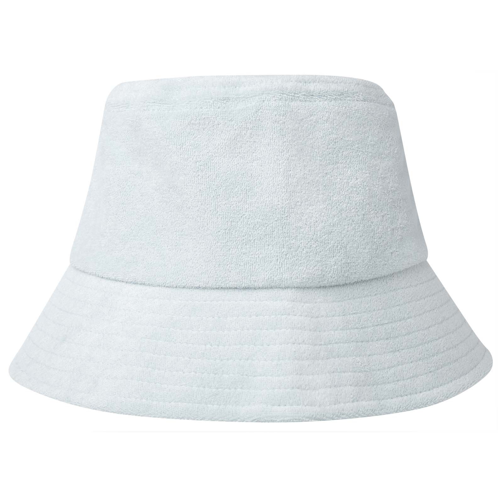 Melo 230 g/m² GRS-recycelter Sonnenhut aus Frottee wolkenblau