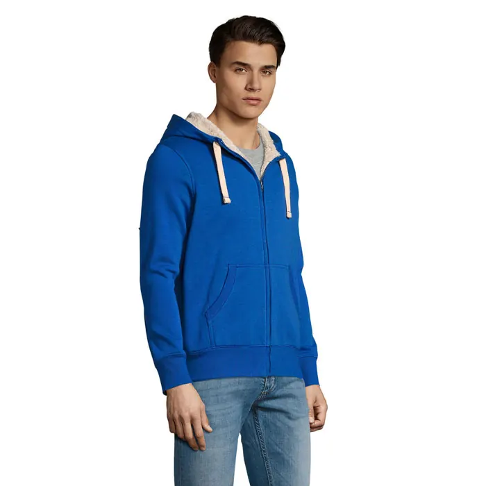 Unisex-Jacke mit Reißverschluss Sherpa