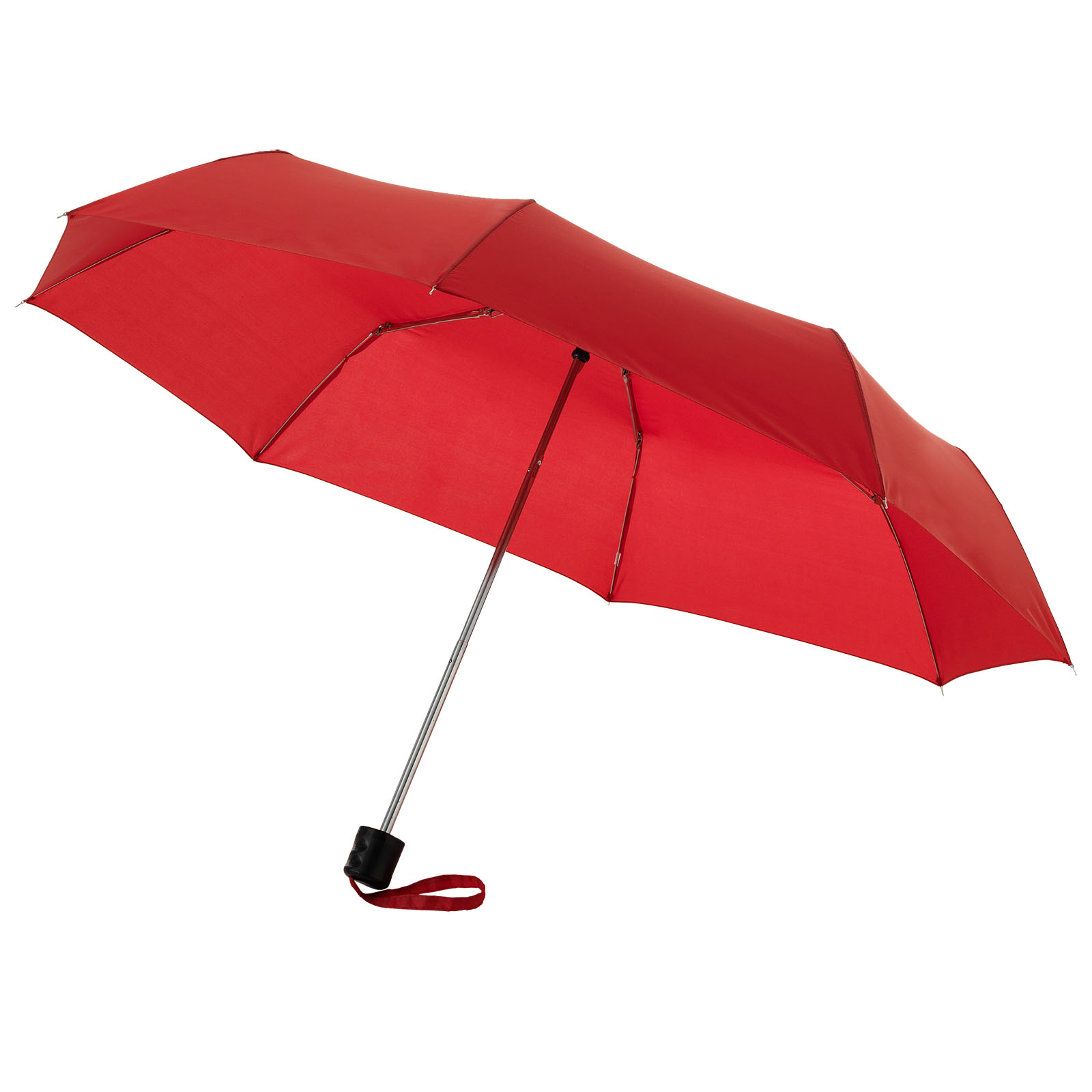 Ida 21,5" Kompaktregenschirm rot