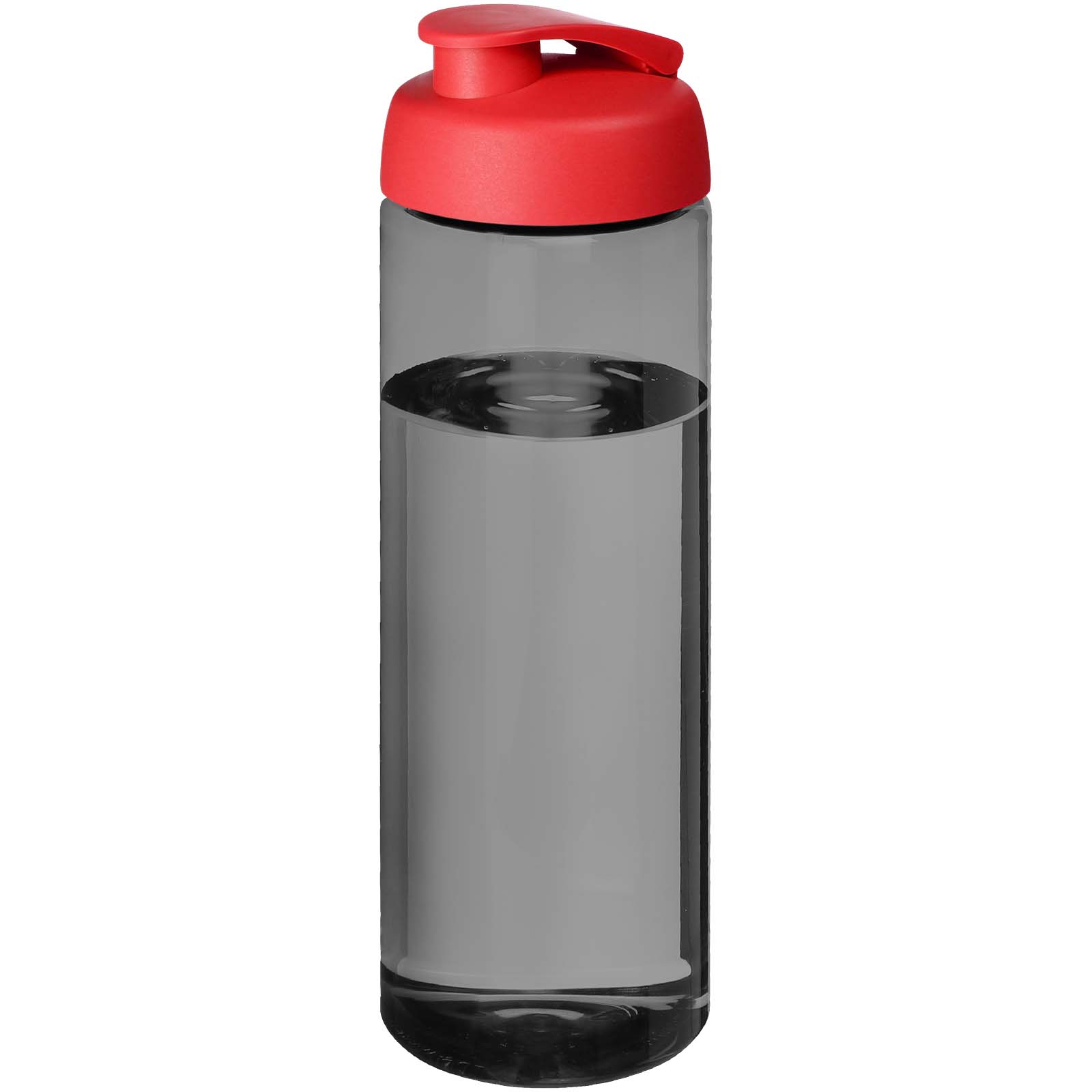 H2O Active® Eco POP Vibe 850 ml Sportflasche mit Klappdeckel kohle, rot