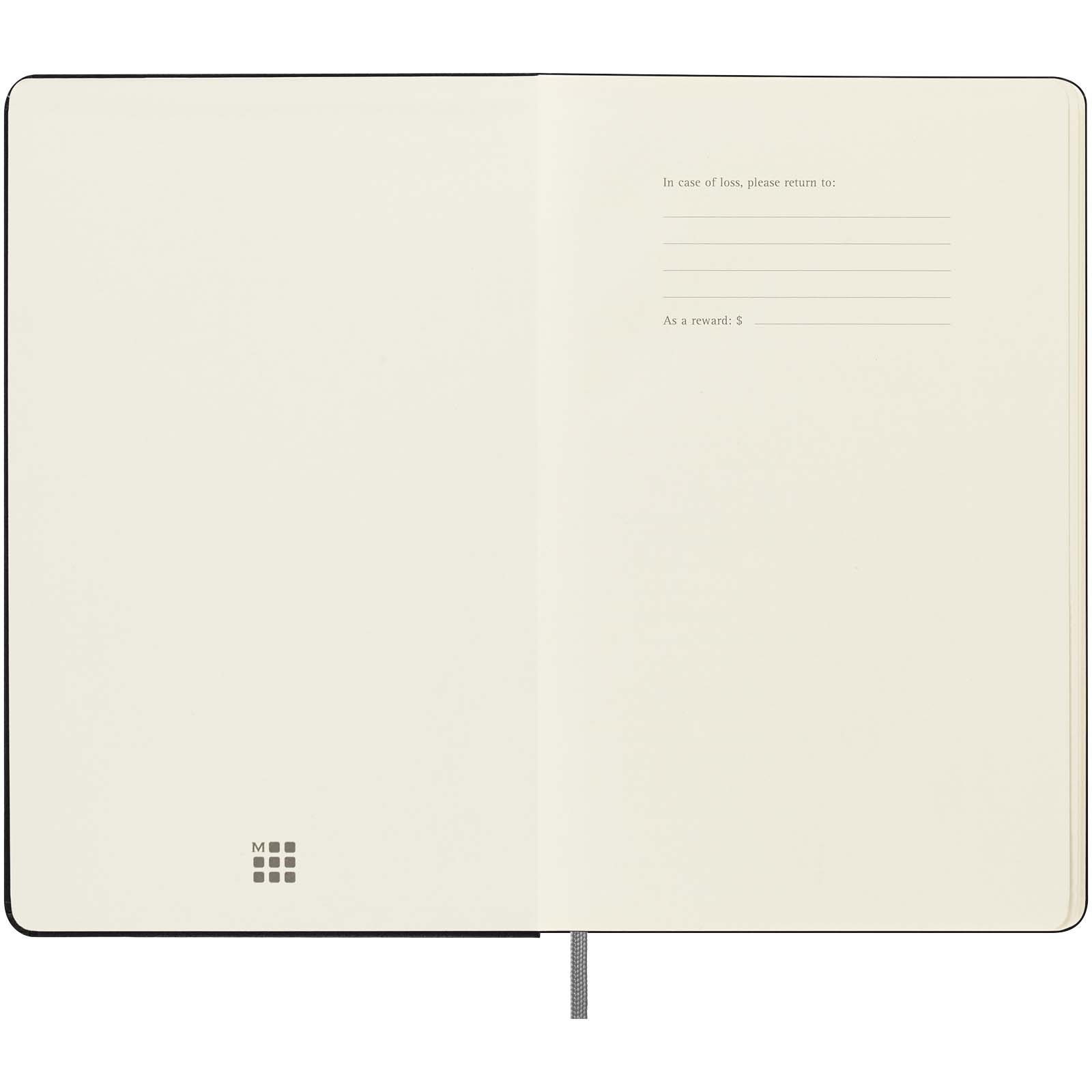 Moleskine Large Smart Notizbuch – liniert schwarz