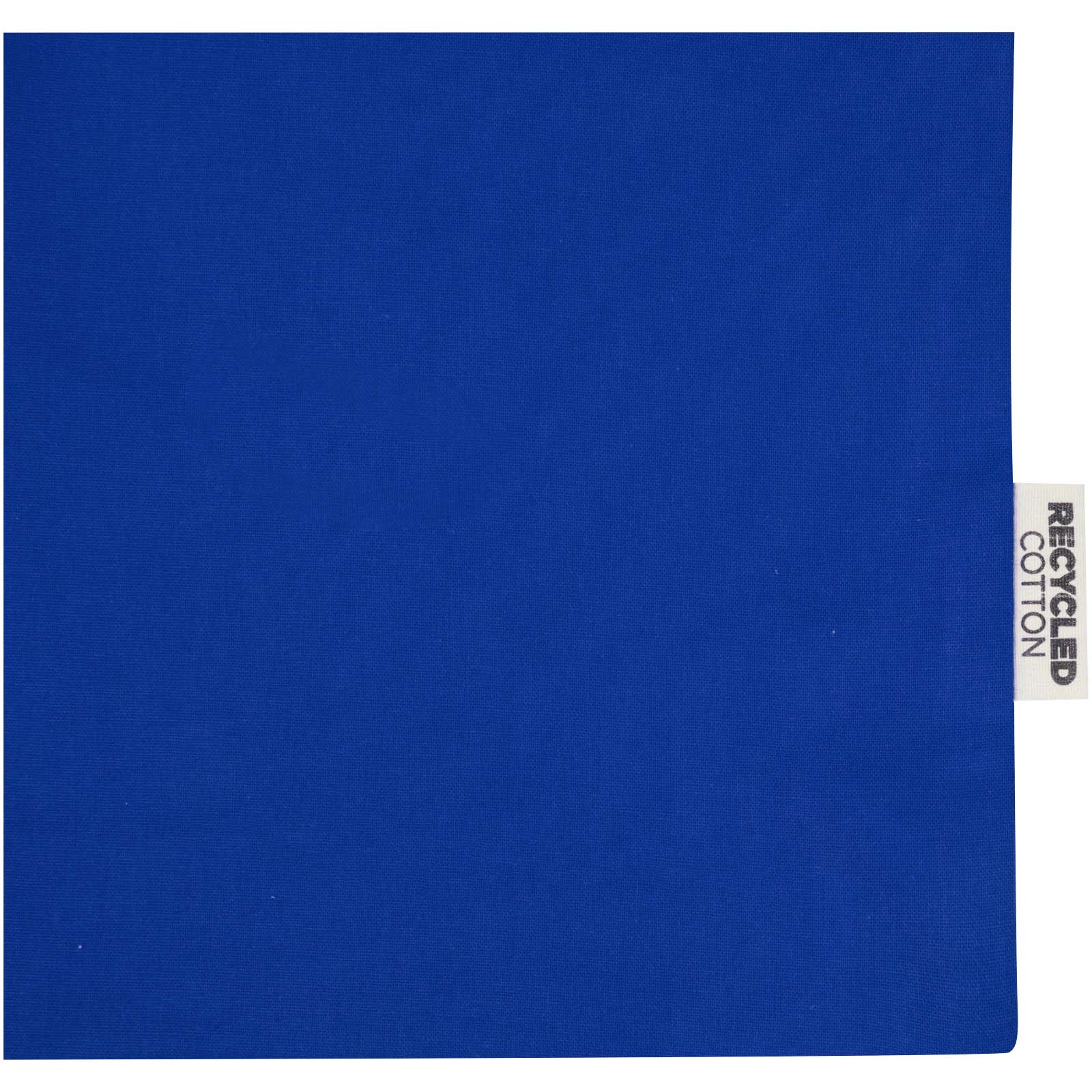 Odessa 220 g/m² Baumwoll Tragetasche aus GRS recycelter Baumwolle 40L royalblau