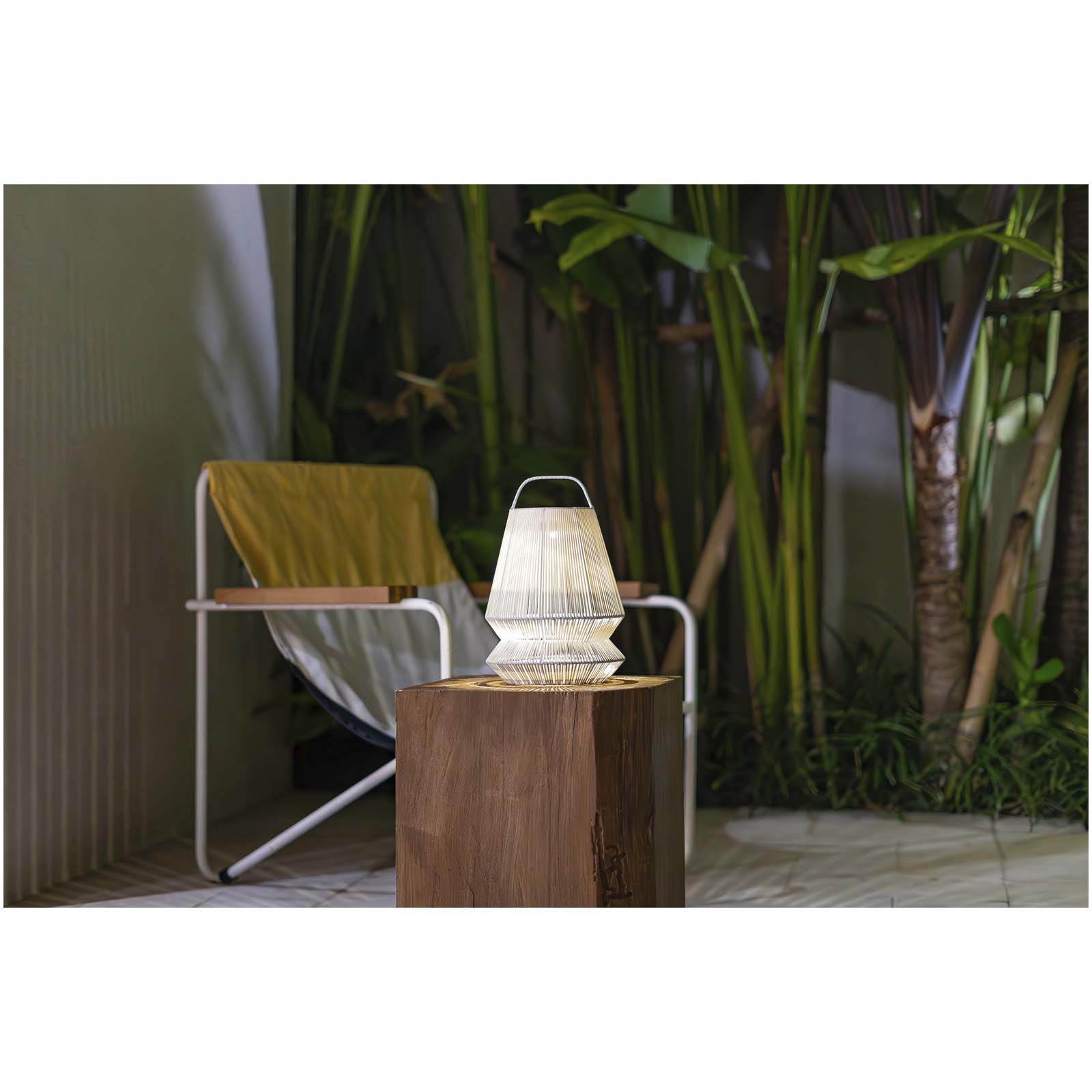 Originalhome Lampion tragbare Laterne aus recyceltem Material