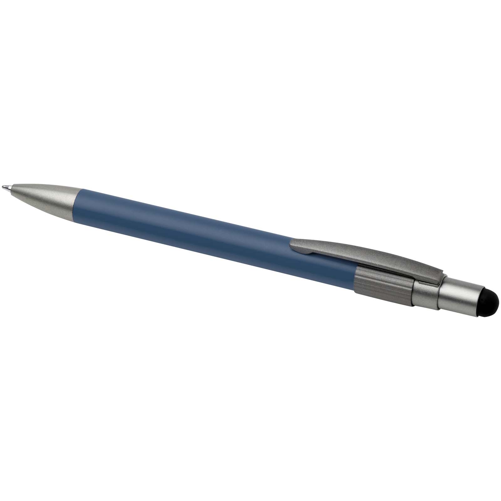 Rill RCS recycelter Kugelschreiber mit Stylus und Fidget Spinner (blaue Mine) Ozeanblau