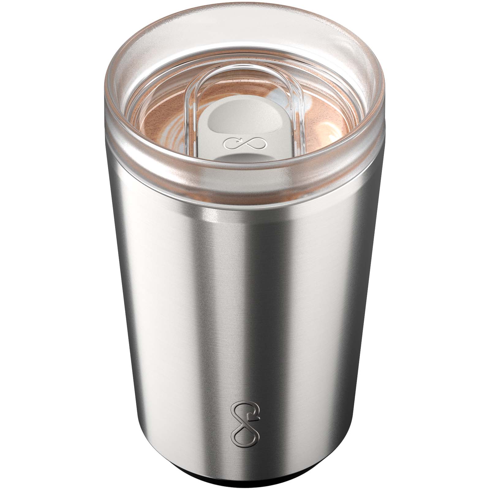 Ocean Bottle 350 ml vakuumisolierter Isolierbecher edelstahl grau