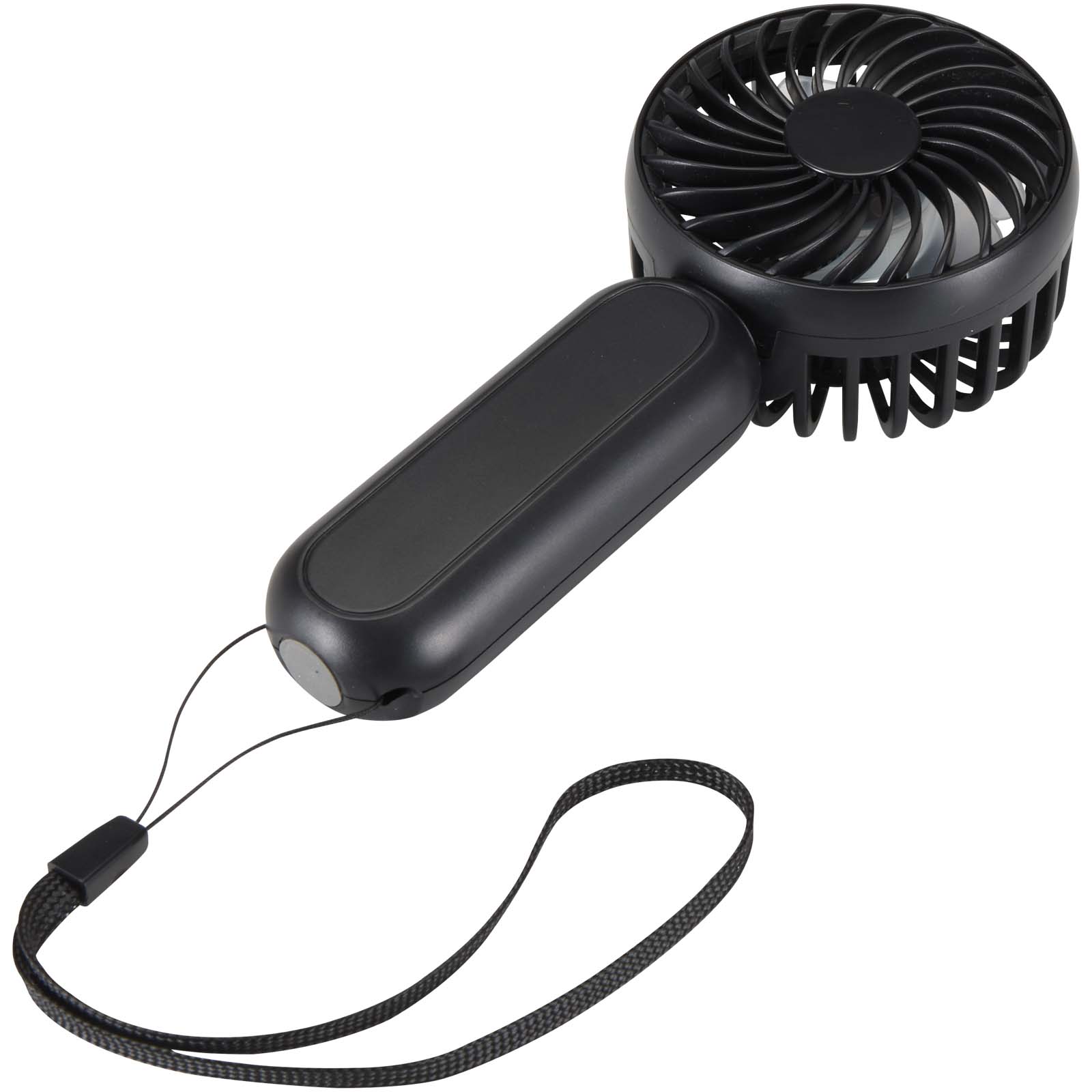 Aervia Tragbarer Ventilator aus recyceltem Kunststoff schwarz