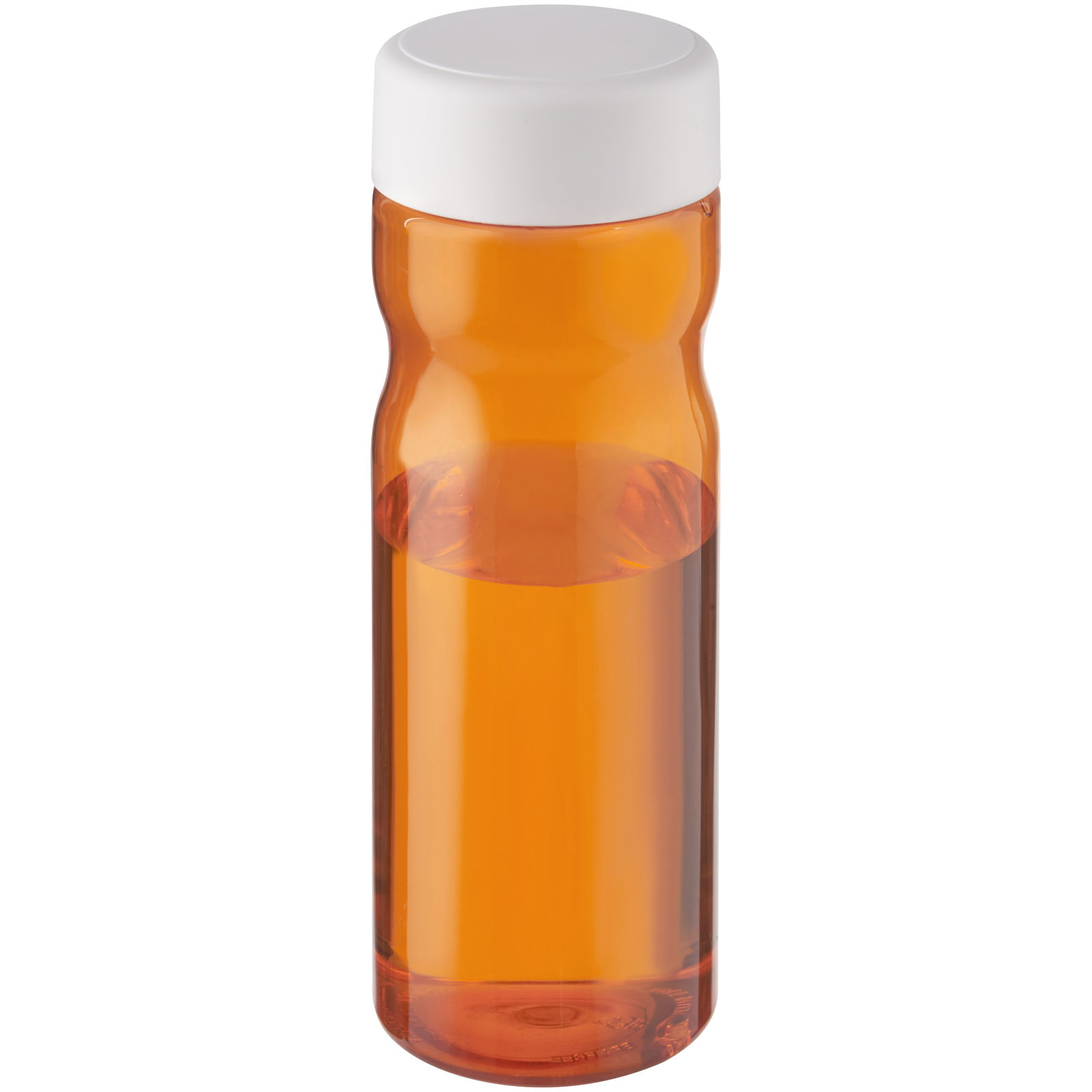 H2O Active® Eco Base 650 ml Sportflasche mit Drehdeckel orange, weiss