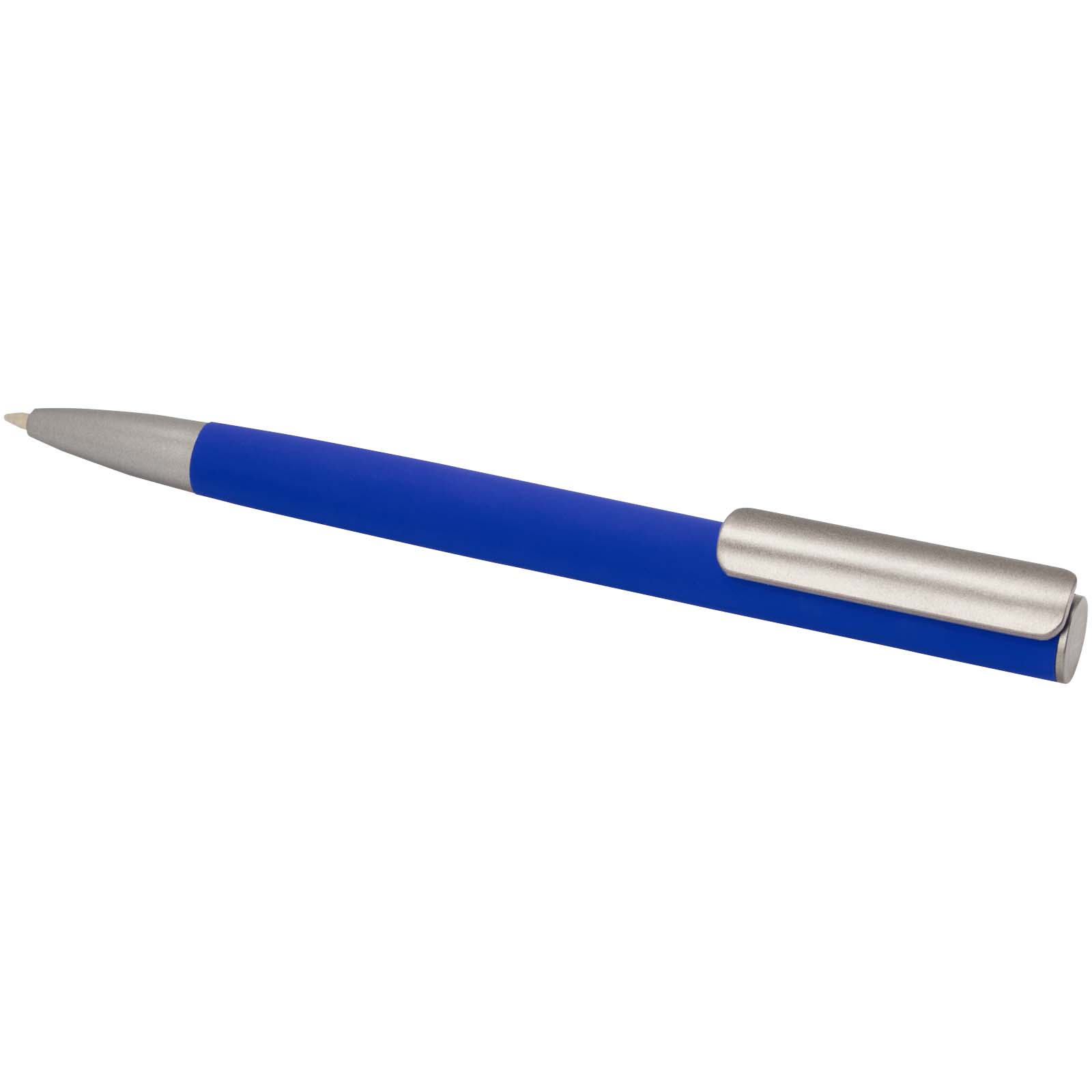 Ziguur Kugelschreiber aus recyceltem Aluminium (blaue Mine) blau