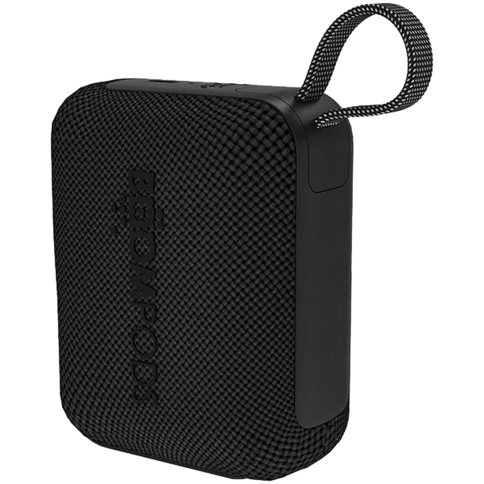Boompods Beachboom Mini 5 W wasserdichter Mini Lautsprecher schwarz