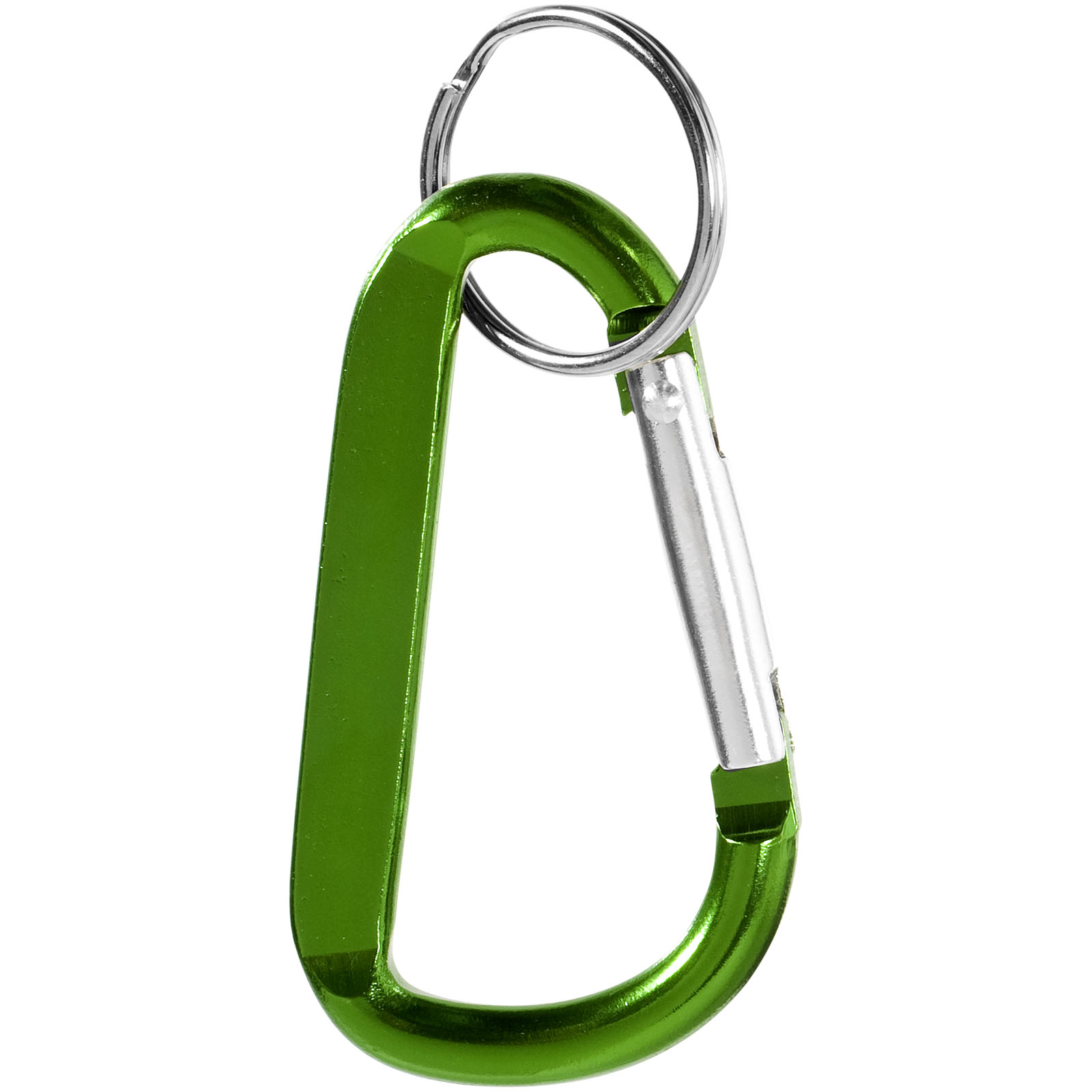 Timor RCS Karabiner Schlüsselanhänger aus recyceltem Aluminium grün