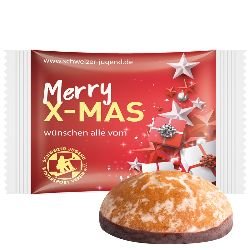 Bahlsen Lebkuchen Mini, Folie weiß