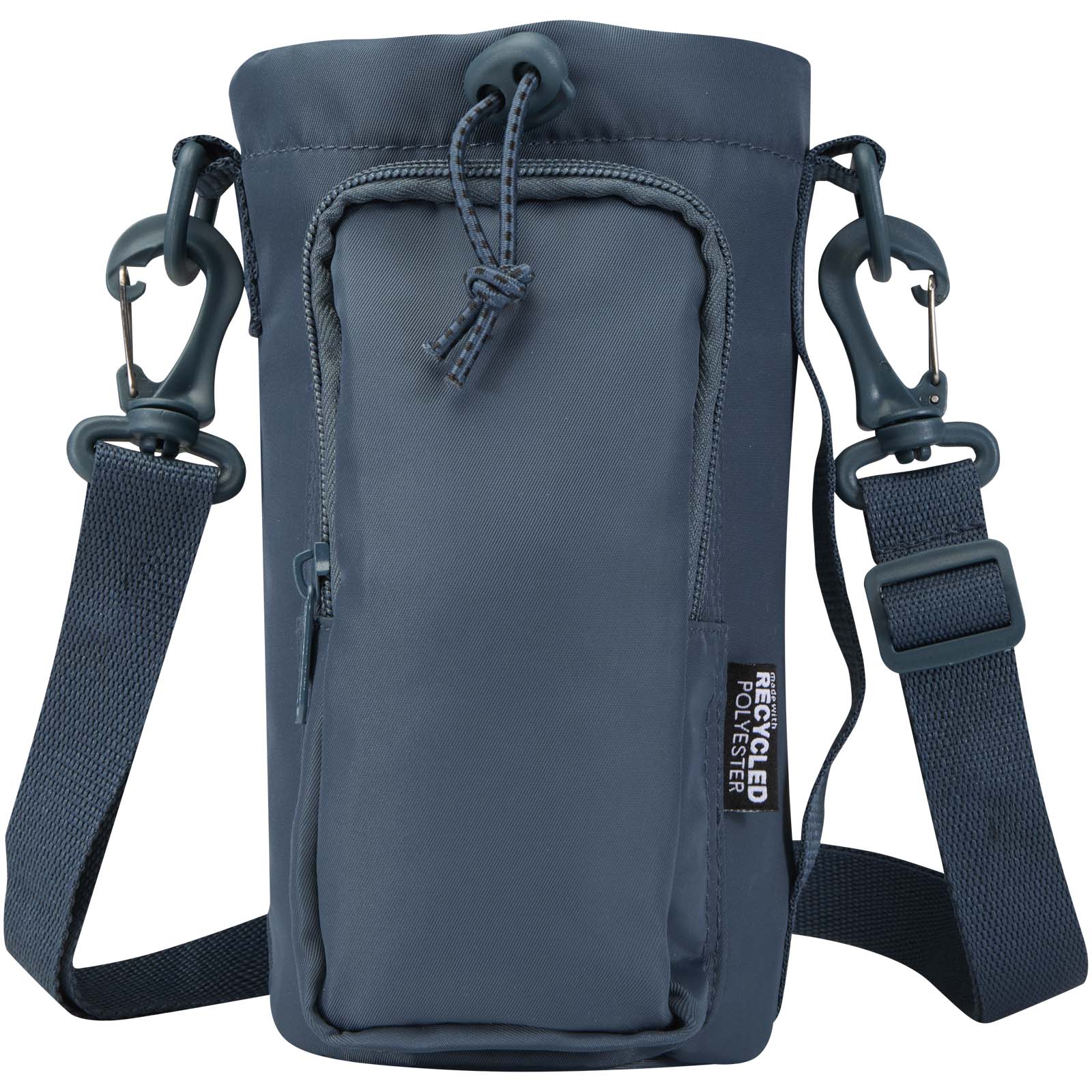 Trip Aware™ Recycelte Reisetasche für Flaschen 2 L hale blau