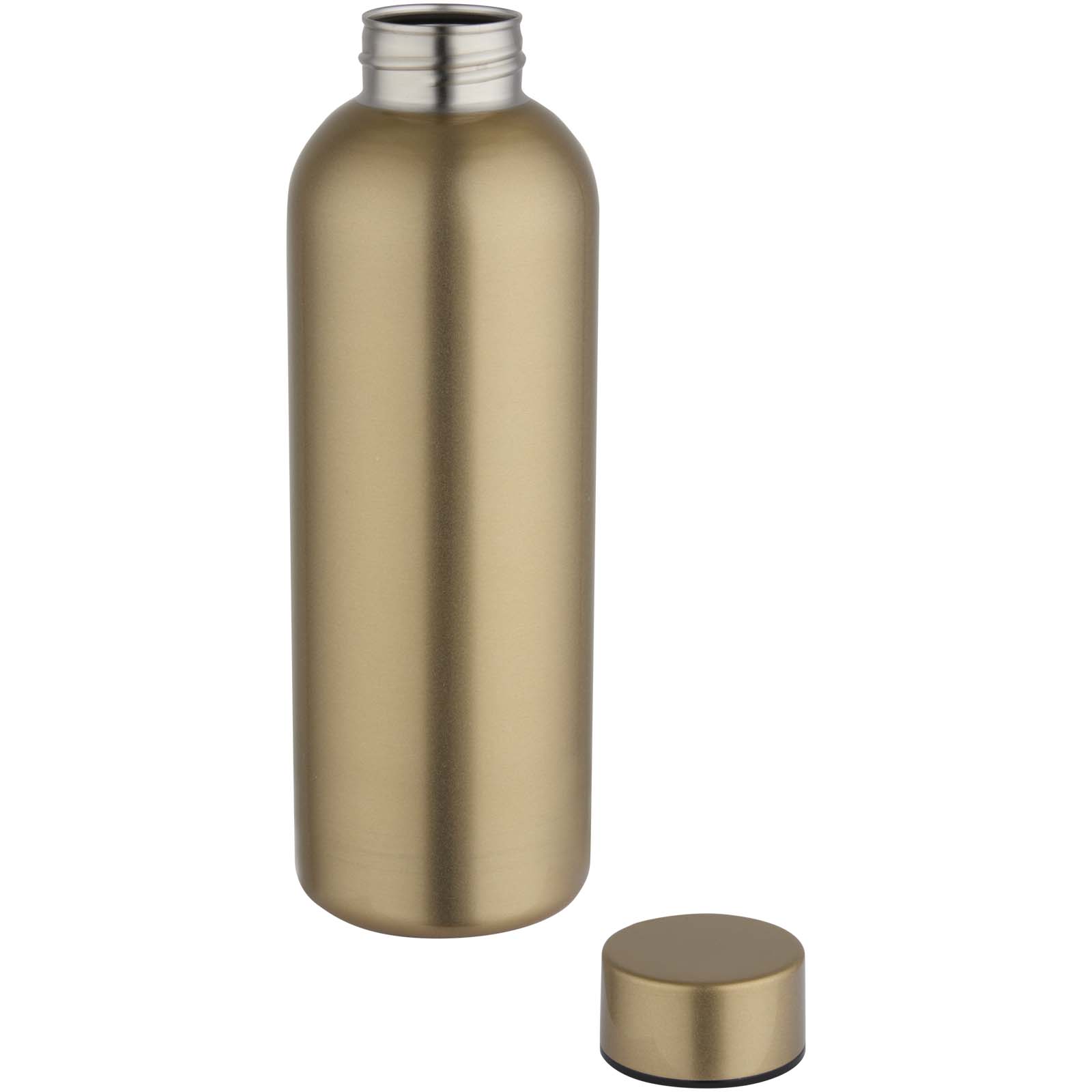 Spring 750 ml RCS-zertifizierte einwandige Trinkflasche aus recyceltem Edelstahl gold