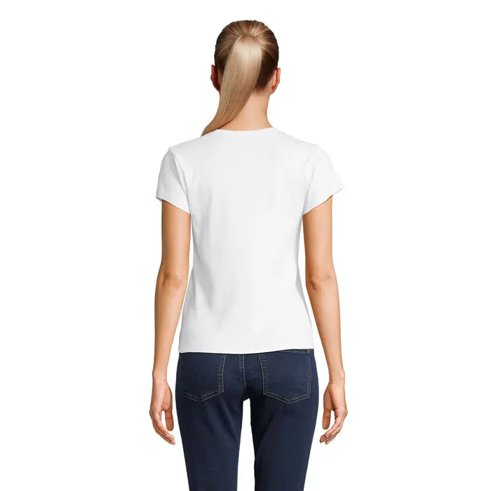 SARA WOMEN'S RIBBED T-SHIRT