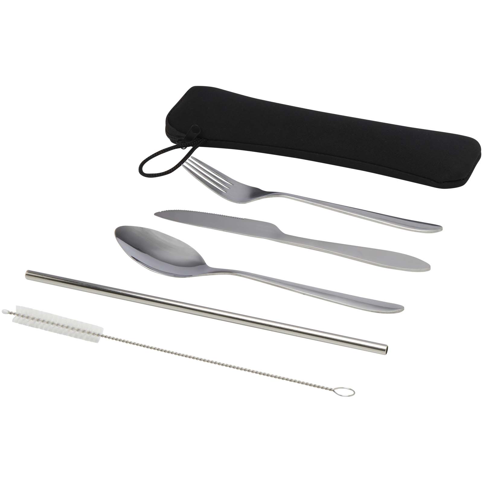 Sheen 5-teiliges Besteckset aus Edelstahl silber