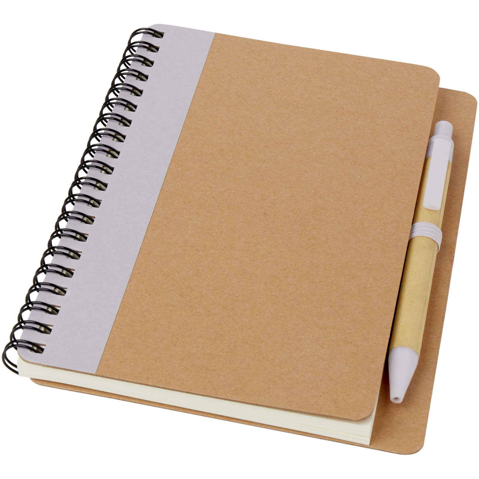 Priestly A6 Recycling Notizbuch mit Stift fliederfarben, natur