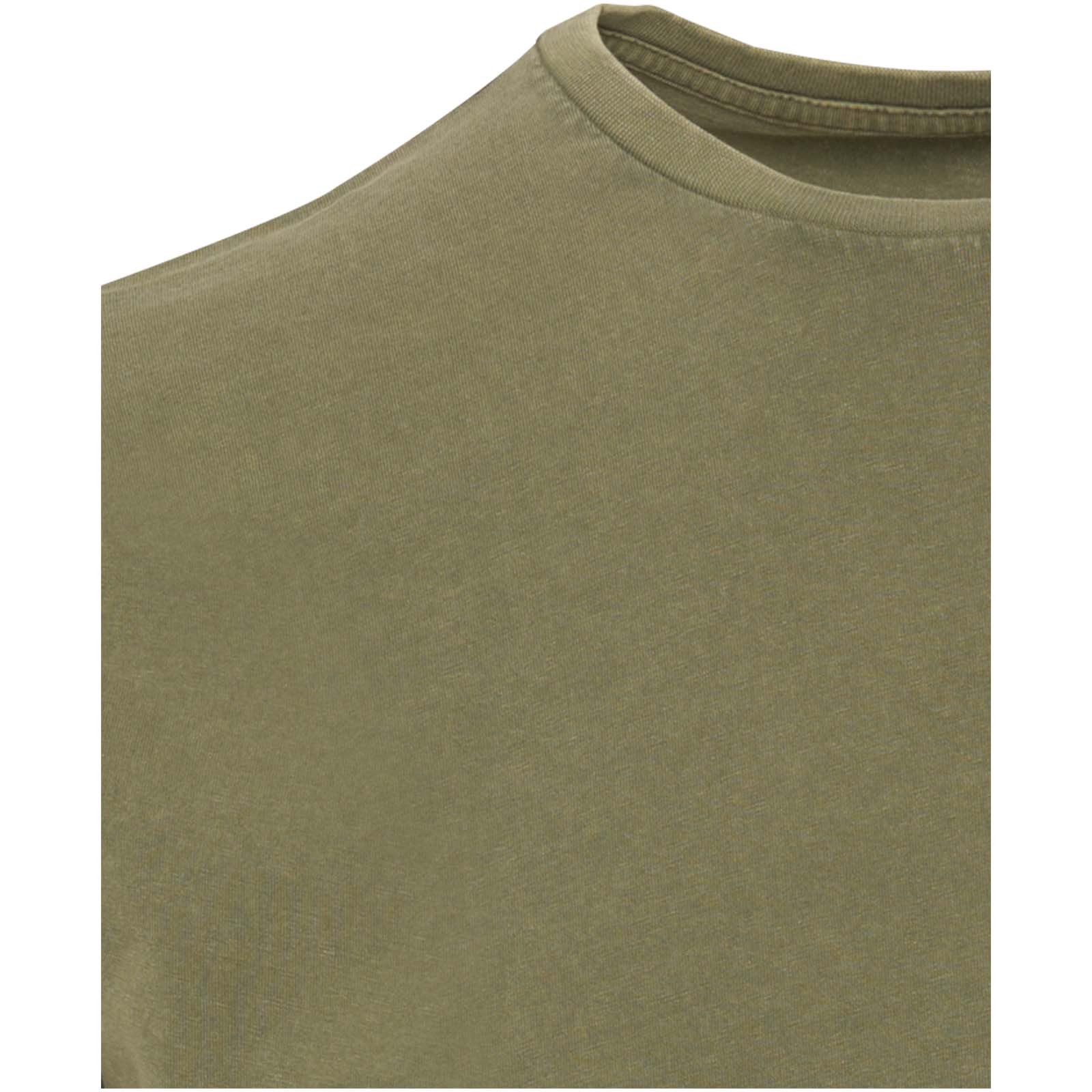 Nanaimo Kurzärmeliges T-Shirt für Herren im Washed Look, 160 g/m2 waldgrün