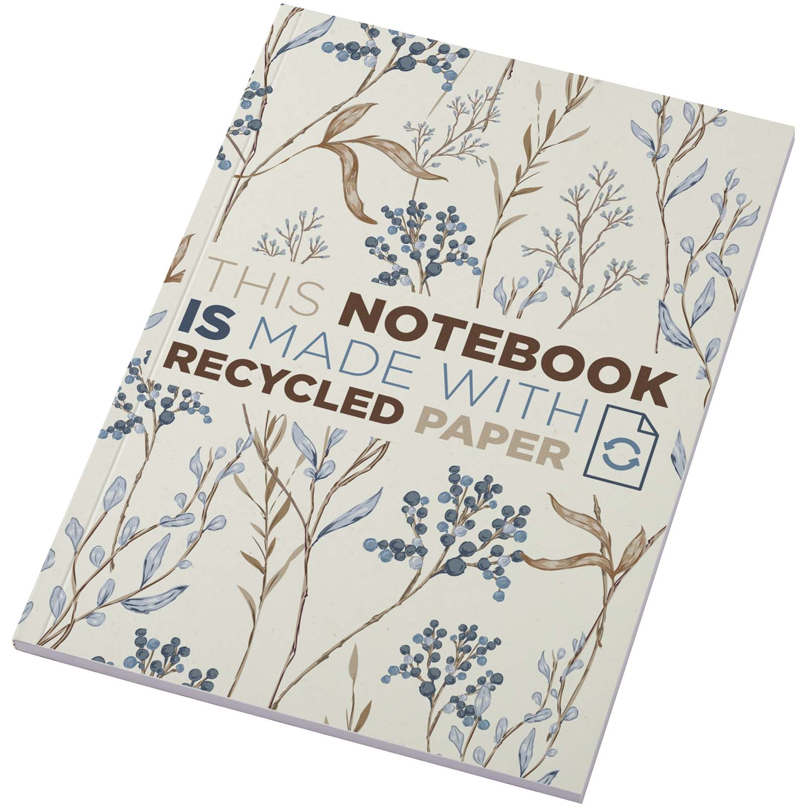 Novella Austen Colours A5 Softcover Notizbuch aus Recyclingmaterial – 50 Blatt elfenbeinweiß