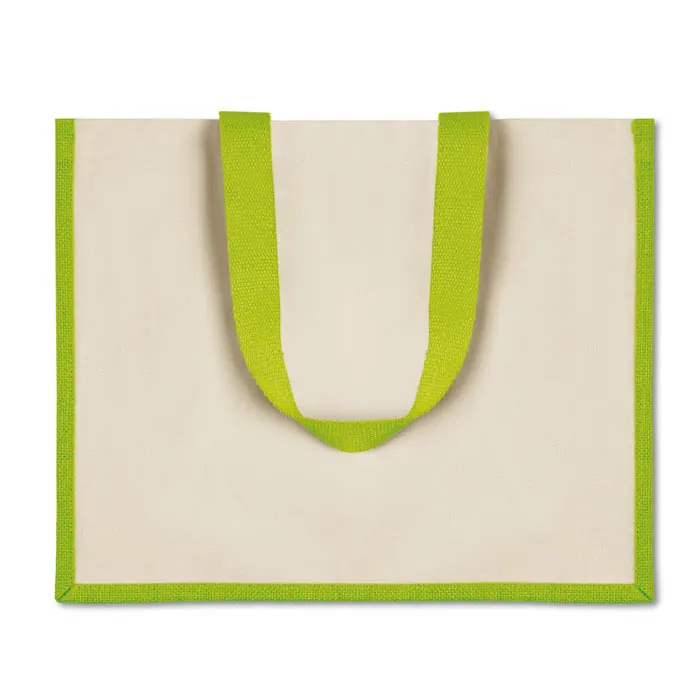 Jute/Canvas Shopper 