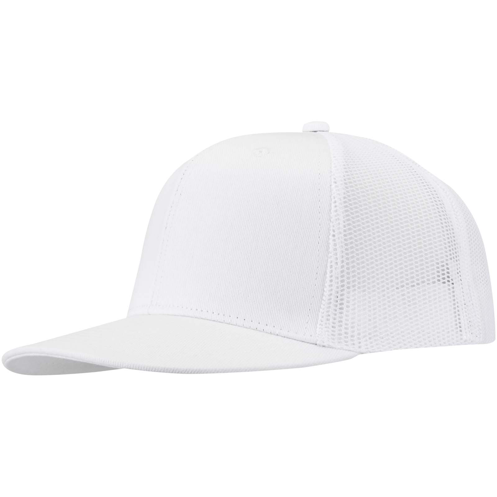 Drift Snapback Kappe mit 6 Segmenten, 260 g/m2 weiss