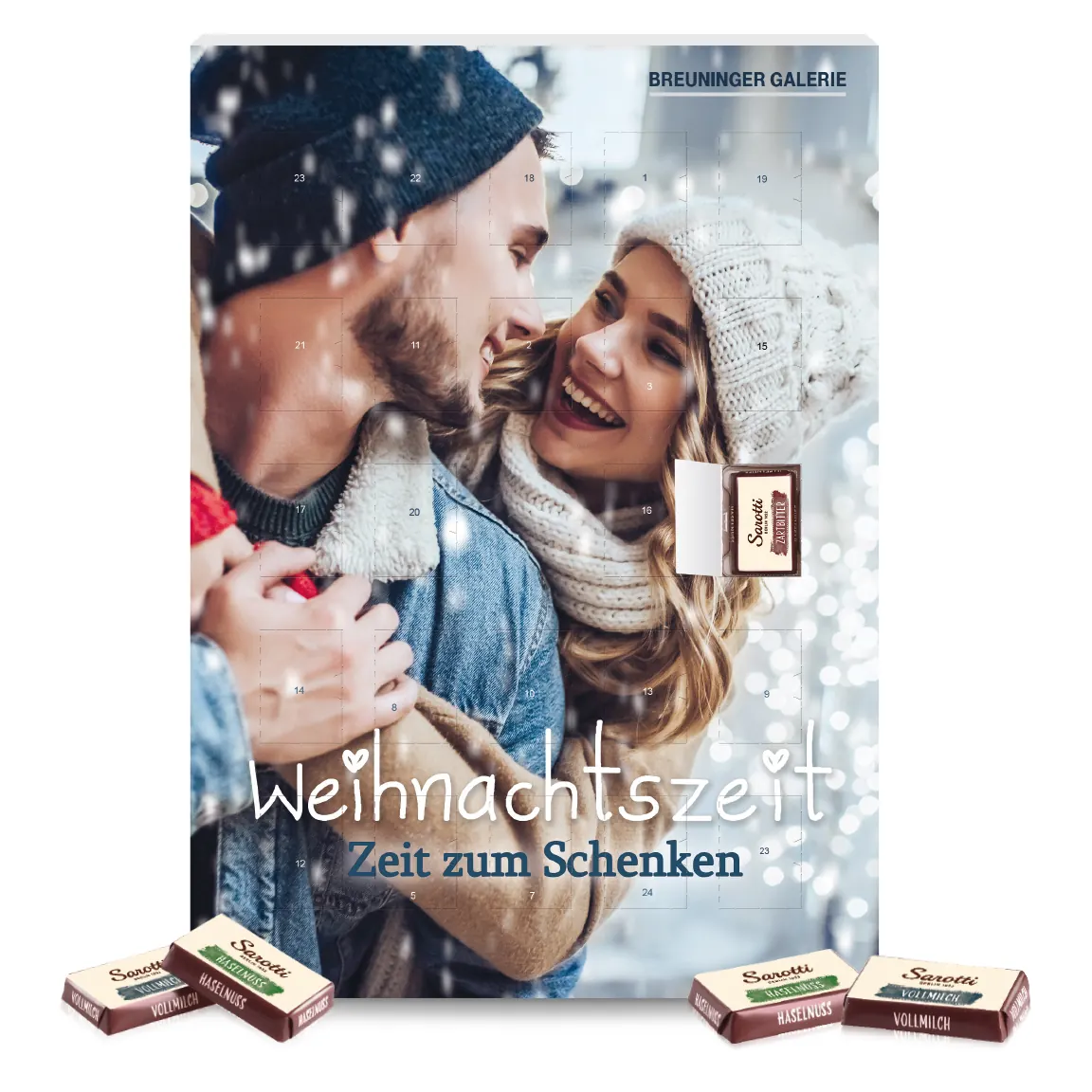 Wand-Adventskalender Sarotti "Business Exklusiv"