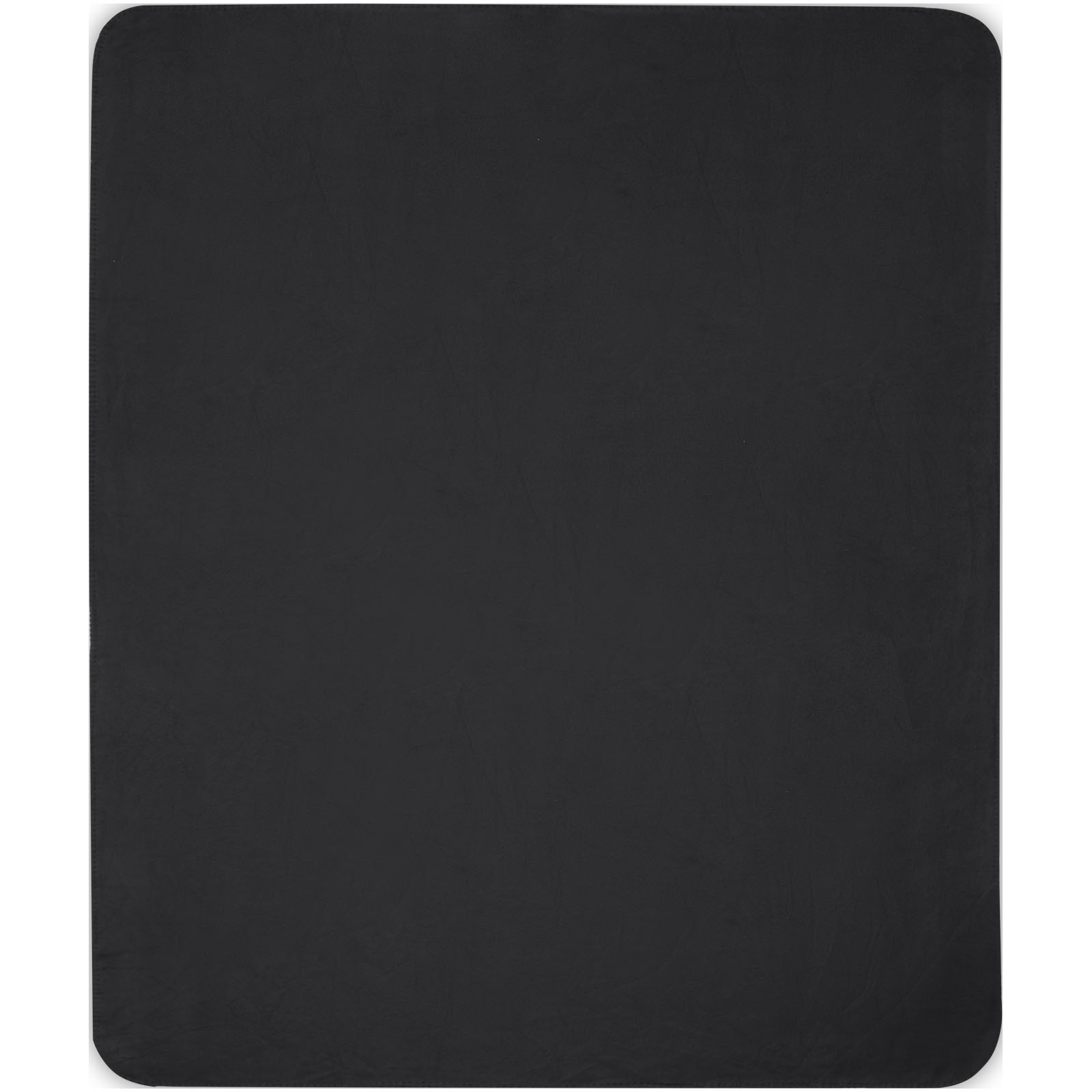 Willow GRS RPET Decke aus Polar Fleece schwarz