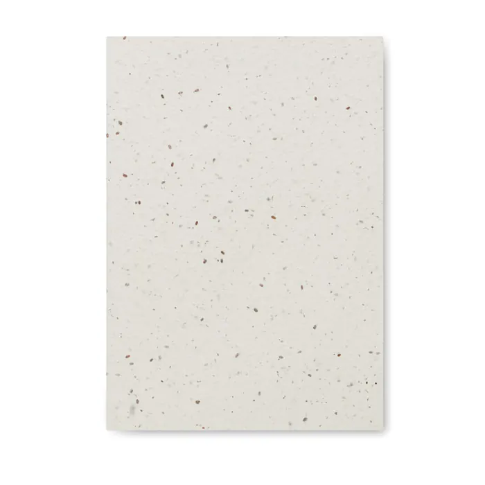 DIN A5 Notizbuch Samenpapier