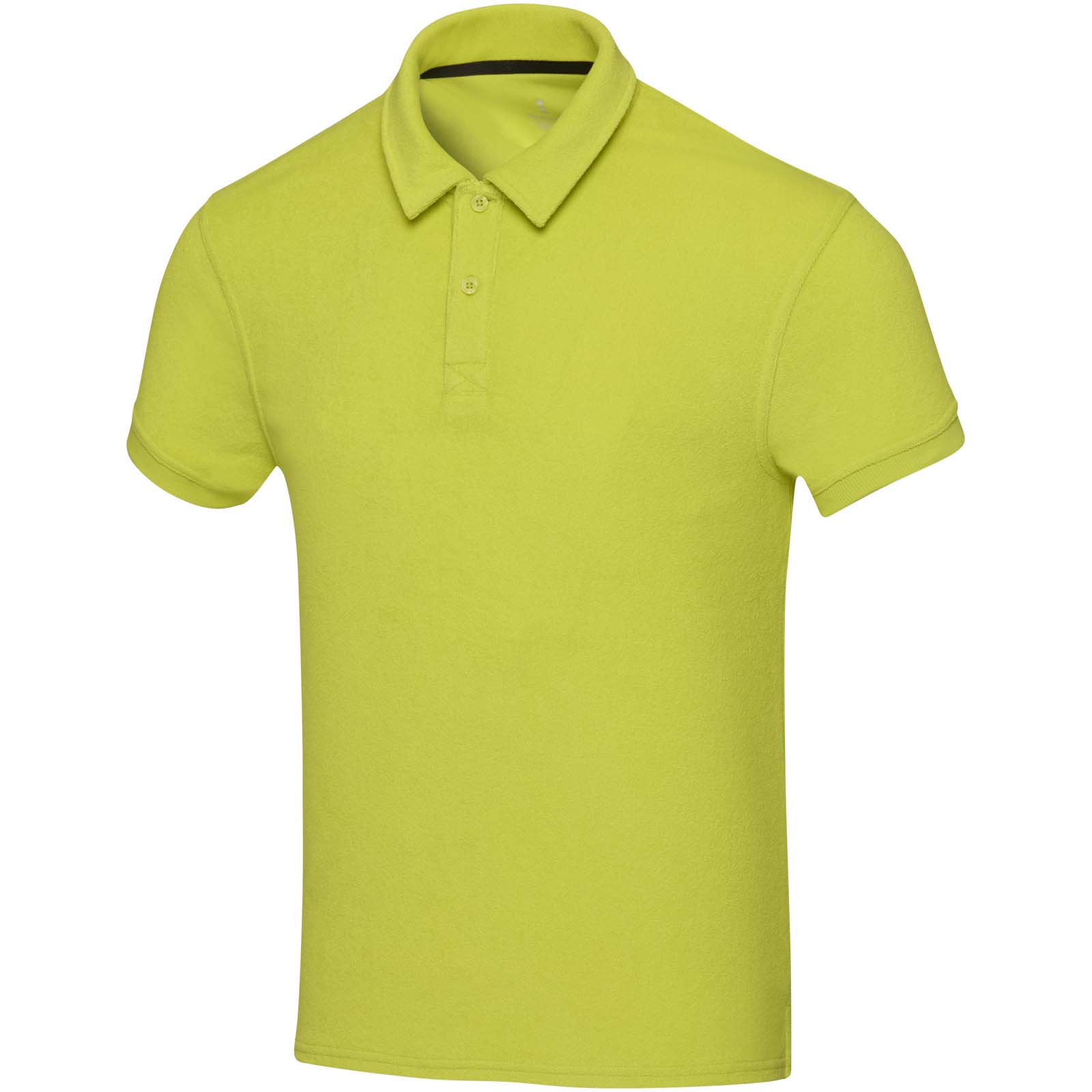 Akoya 230 g/m² Poloshirt aus recyceltem Frottee Unisex limone