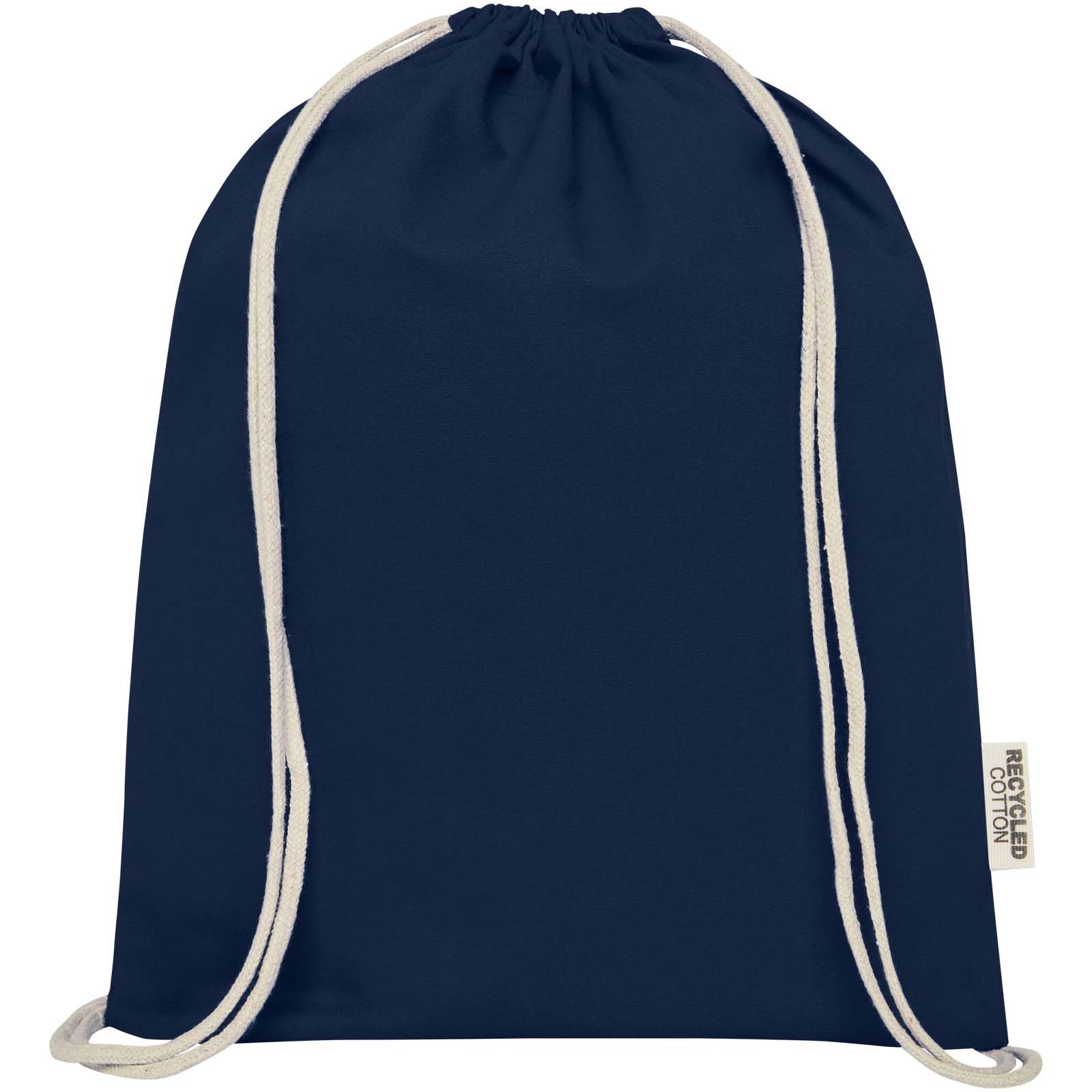 Oregon 140 g/m² Turnbeutel aus GRS recycelter Baumwolle navy