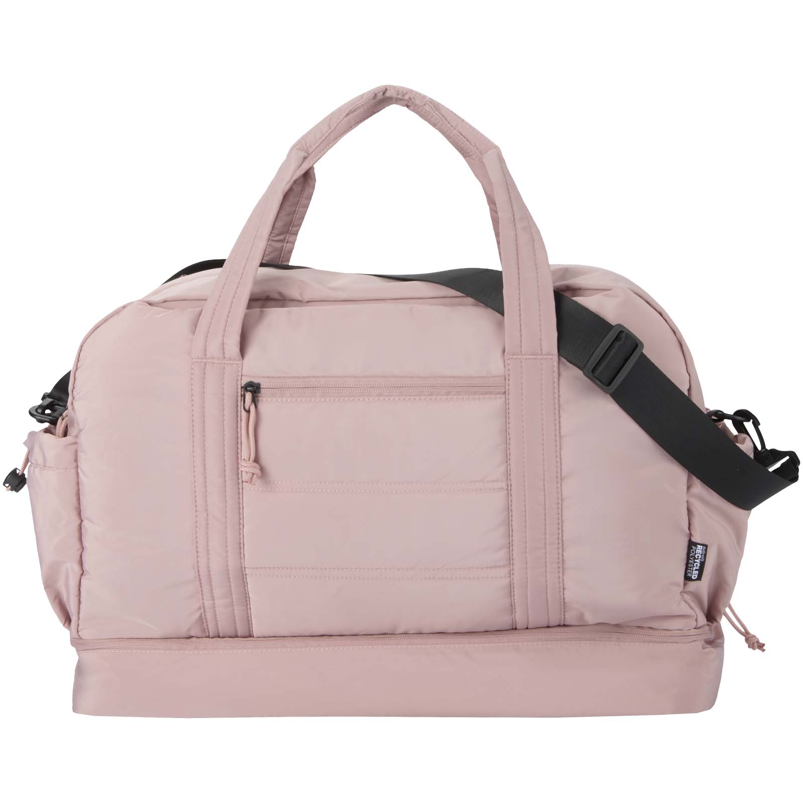 Puffer GRS recycelte Reisetasche mit isoliertem Boden 30L altrosa