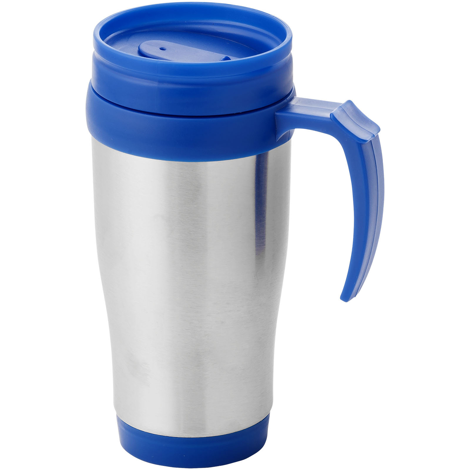 Sanibel 400 ml Isolierbecher silber, blau