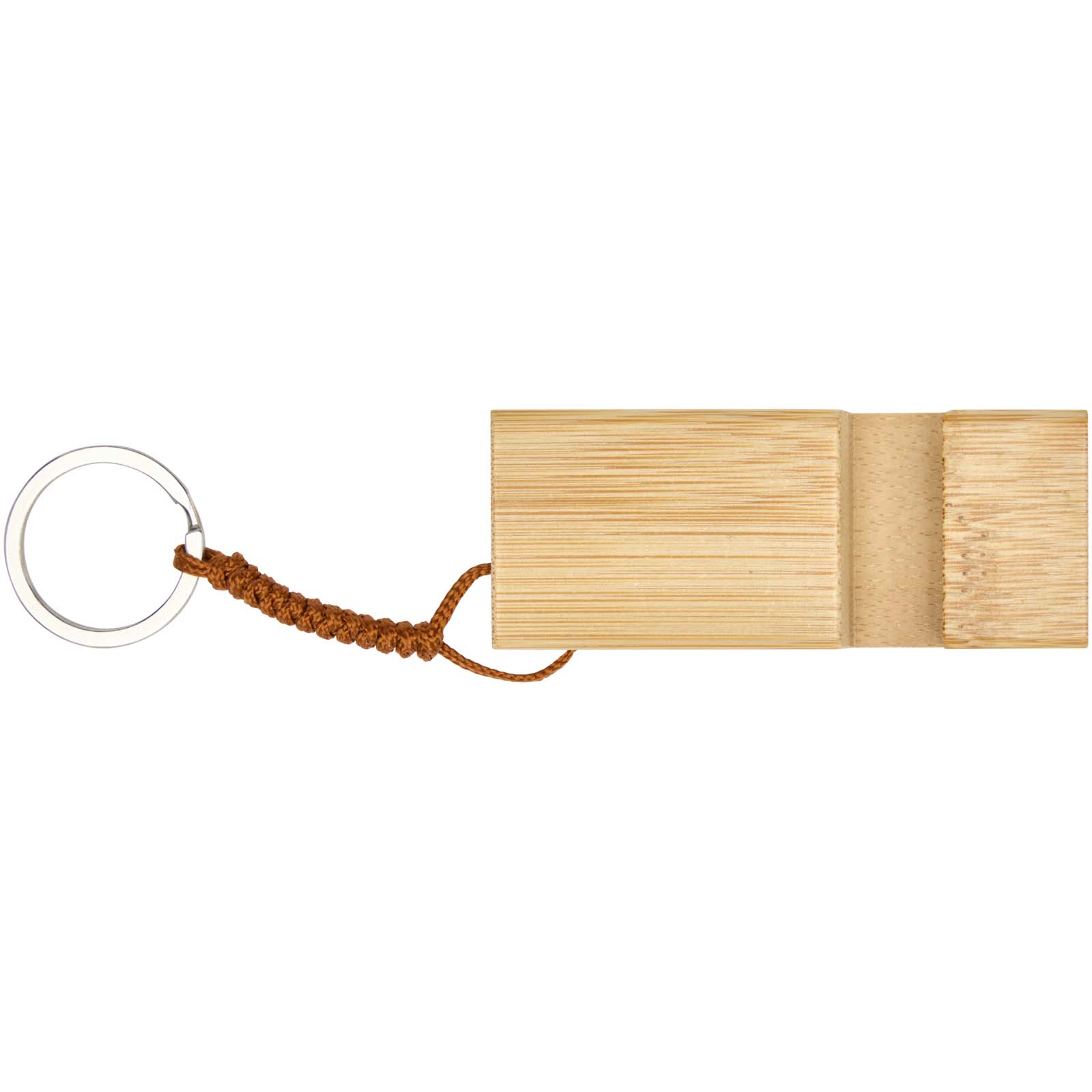 Bosona Smartphonehalterung mit Schlüsselanhänger aus Bambus holz