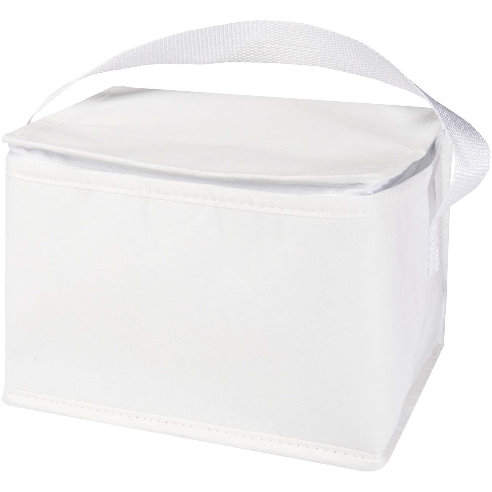 Spectrum Kühltasche aus recyceltem GRS Non Woven für 6 Dosen 4 L weiss